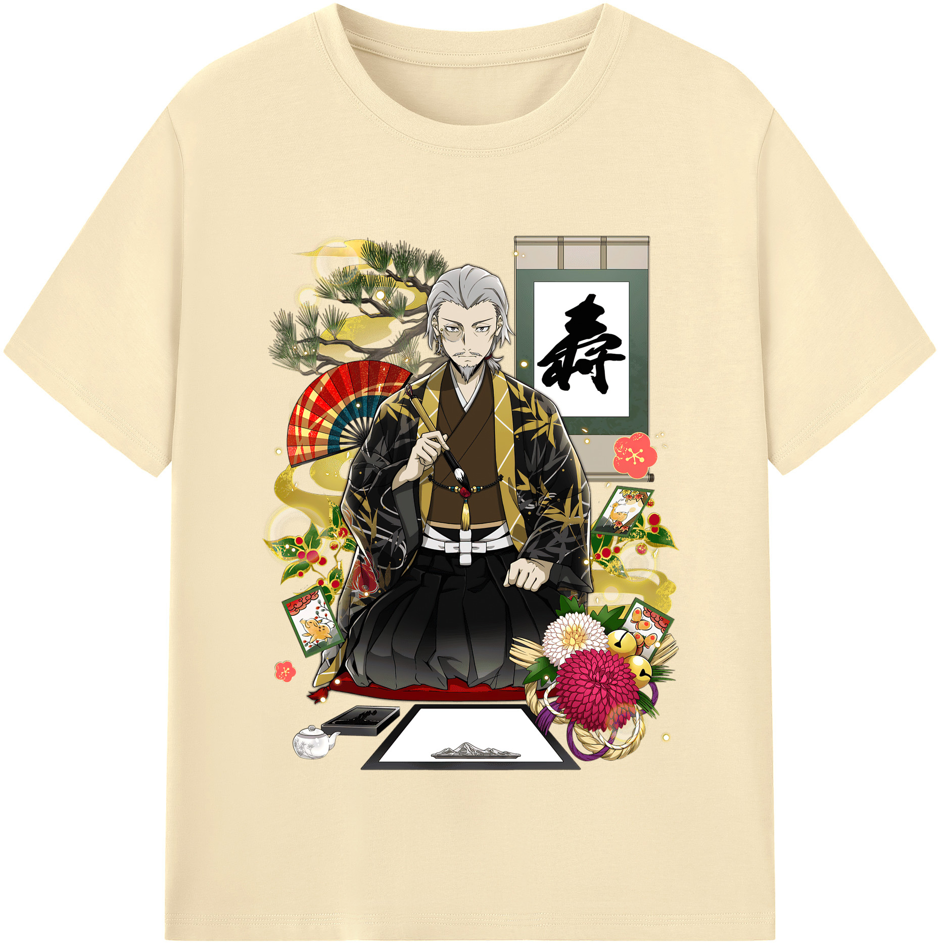 （画像用） 文豪ストレイドッグス Bungo Stray Dogs 綿100％半袖Tシャツ（フロントプリント）