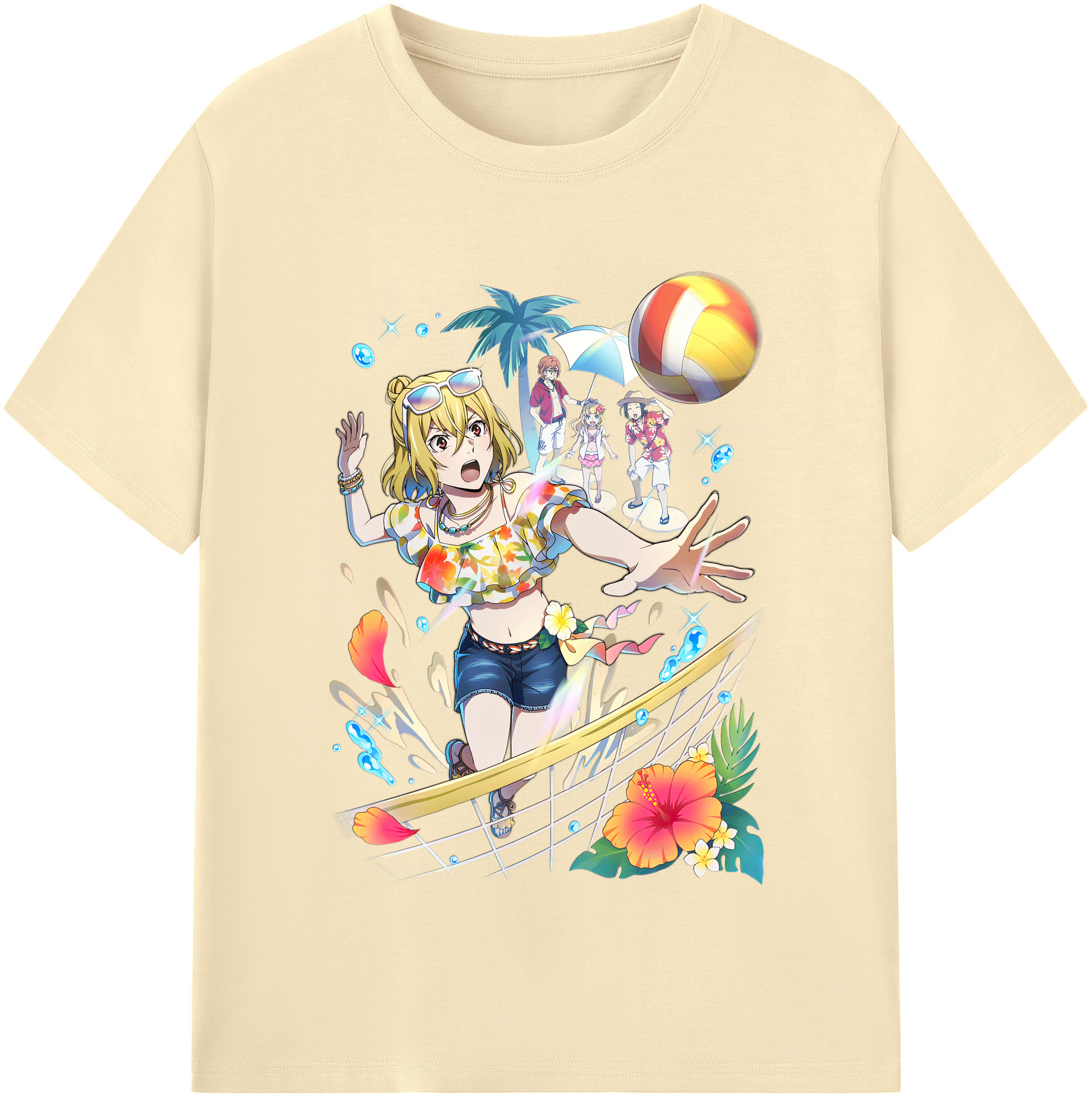 （画像用） 文豪ストレイドッグス Bungo Stray Dogs 綿100％半袖Tシャツ（フロントプリント）