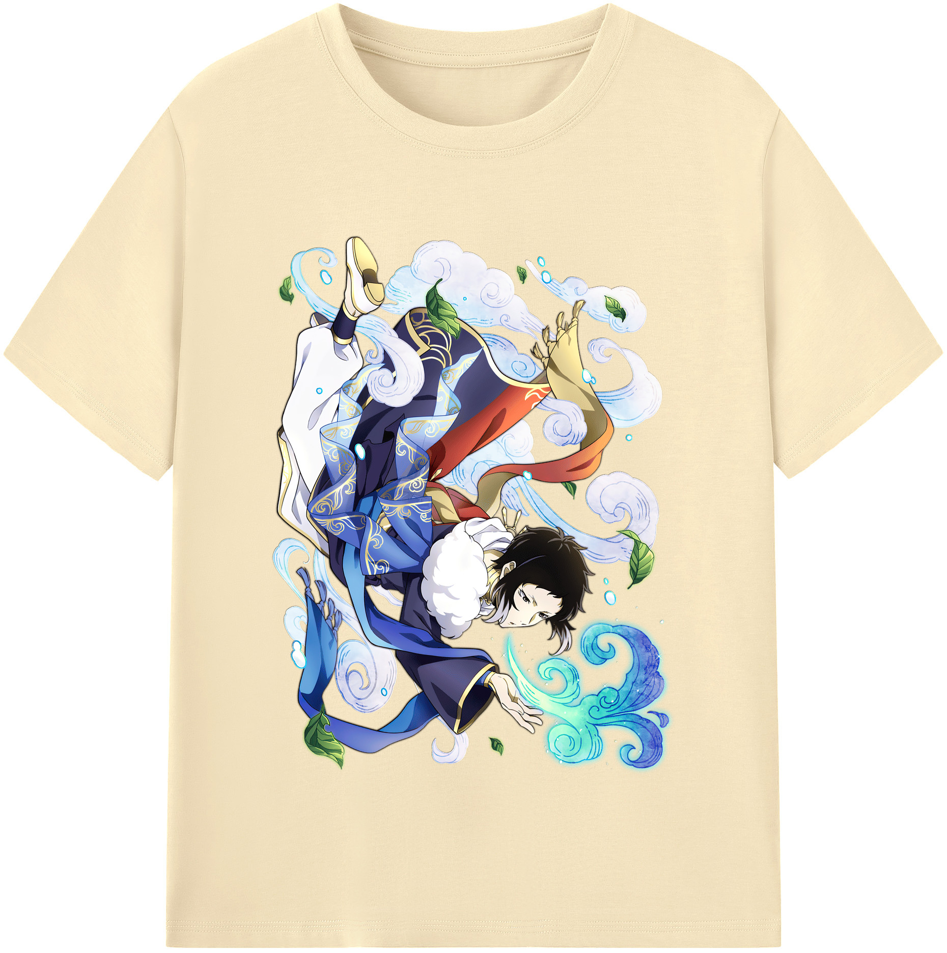 （画像用） 文豪ストレイドッグス Bungo Stray Dogs 綿100％半袖Tシャツ（フロントプリント）
