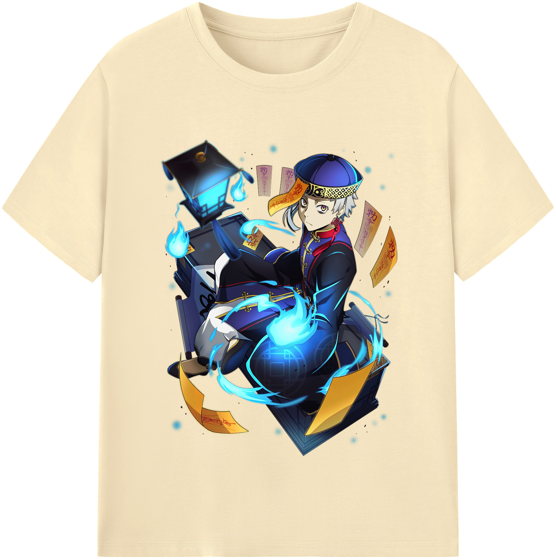 （画像用） 文豪ストレイドッグス Bungo Stray Dogs 綿100％半袖Tシャツ（フロントプリント）