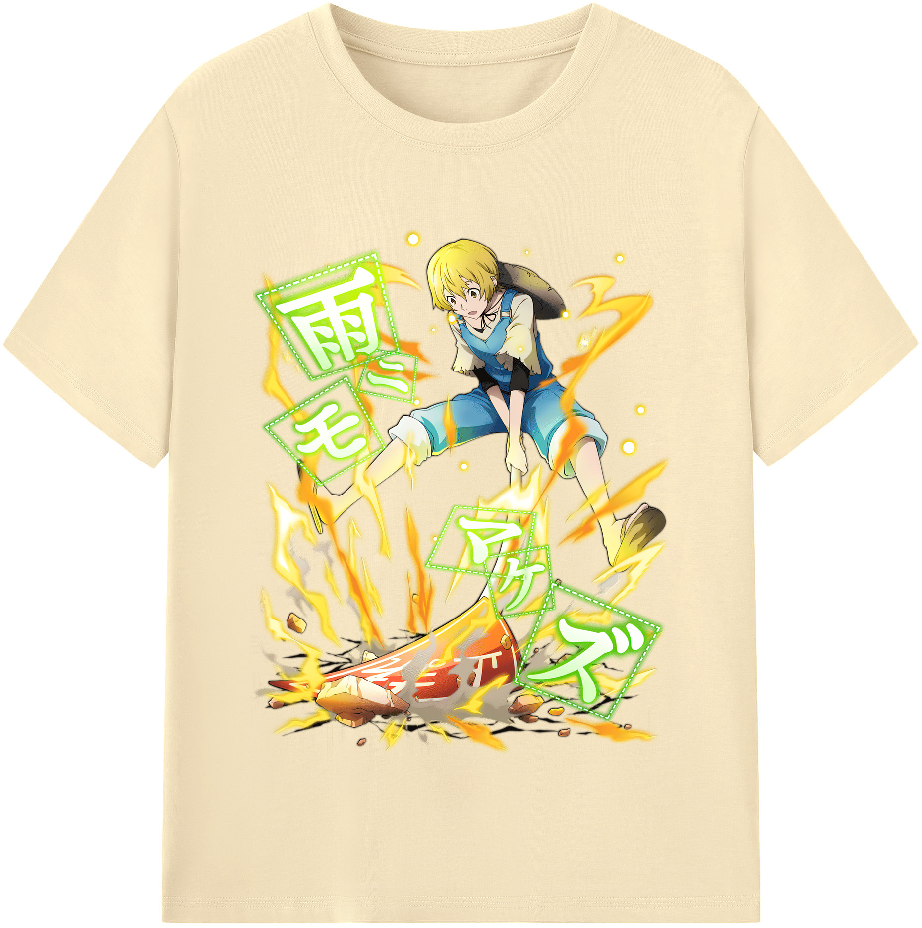 （画像用） 文豪ストレイドッグス Bungo Stray Dogs 綿100％半袖Tシャツ（フロントプリント）