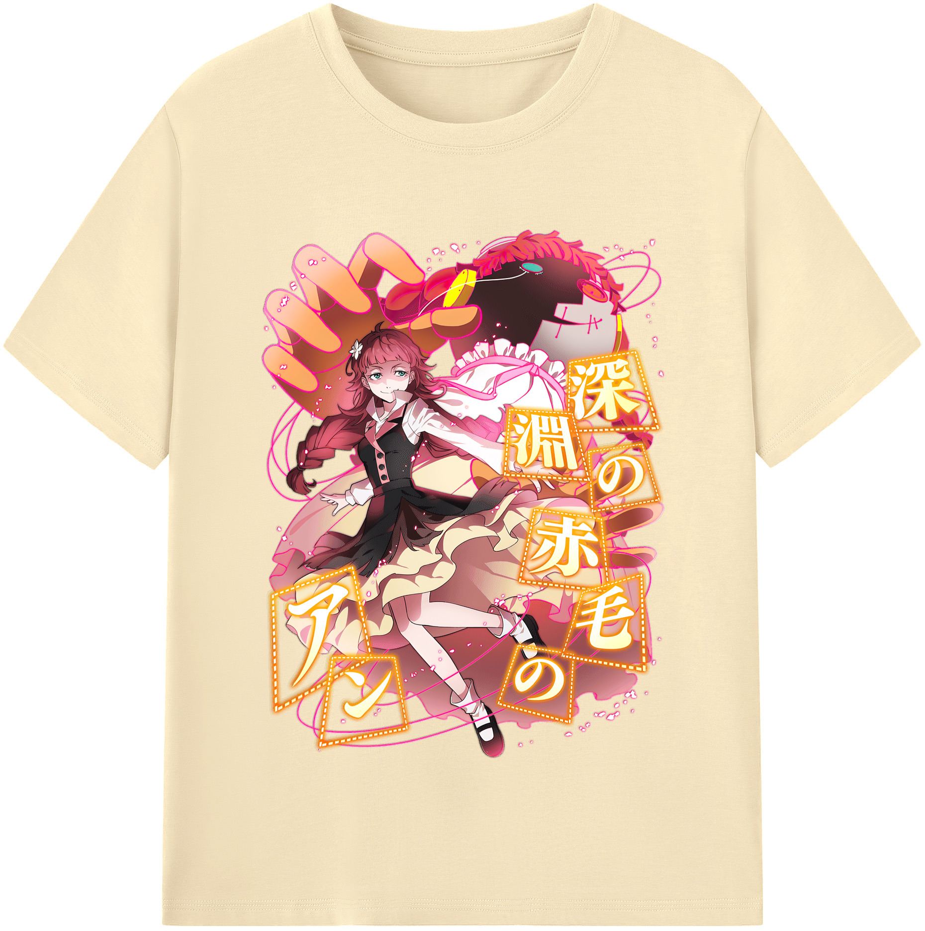 （画像用） 文豪ストレイドッグス Bungo Stray Dogs 綿100％半袖Tシャツ（フロントプリント）