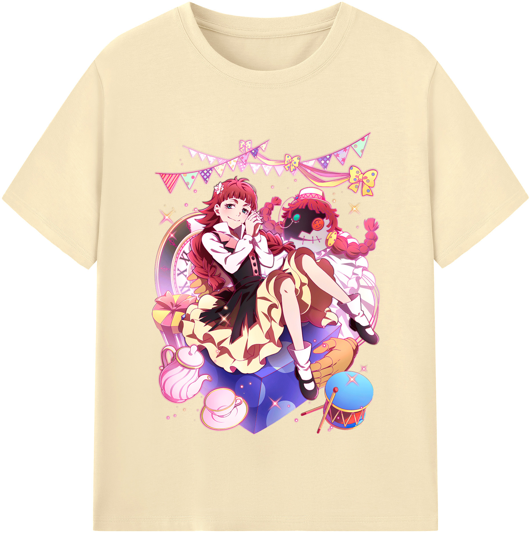 （画像用） 文豪ストレイドッグス Bungo Stray Dogs 綿100％半袖Tシャツ（フロントプリント）