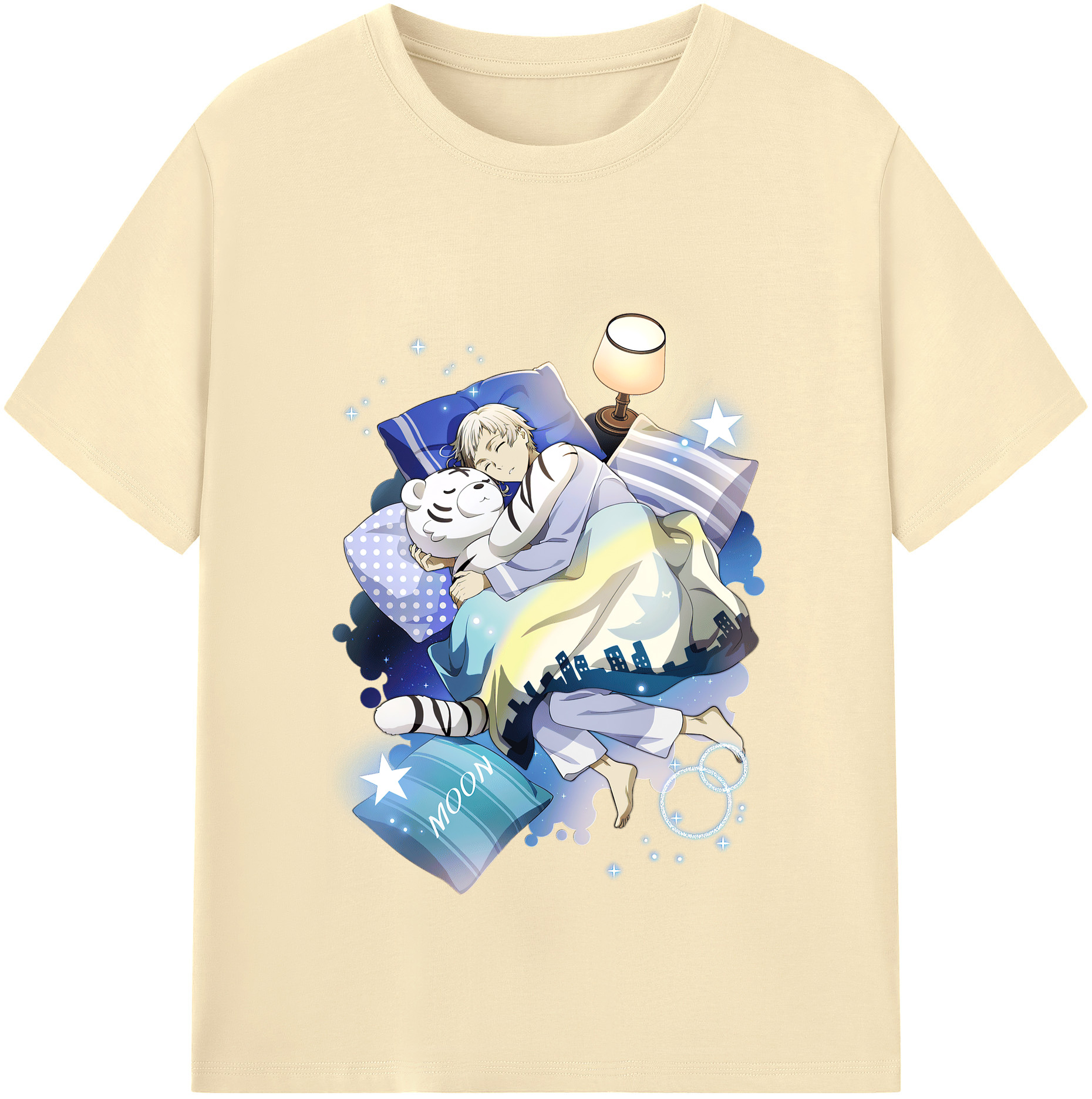 （画像用） 文豪ストレイドッグス Bungo Stray Dogs 綿100％半袖Tシャツ（フロントプリント）