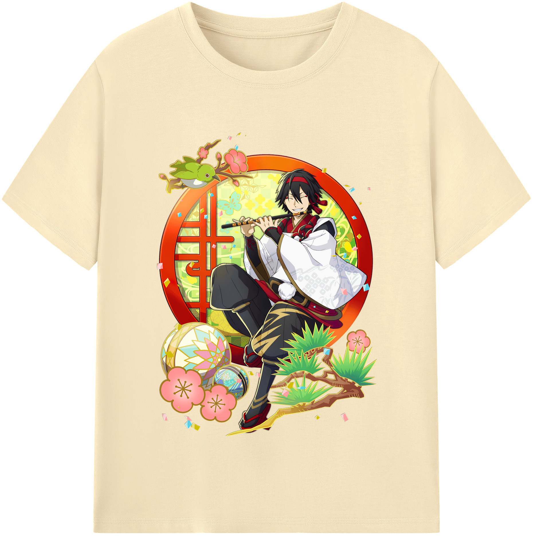 （画像用） 文豪ストレイドッグス Bungo Stray Dogs 綿100％半袖Tシャツ（フロントプリント）