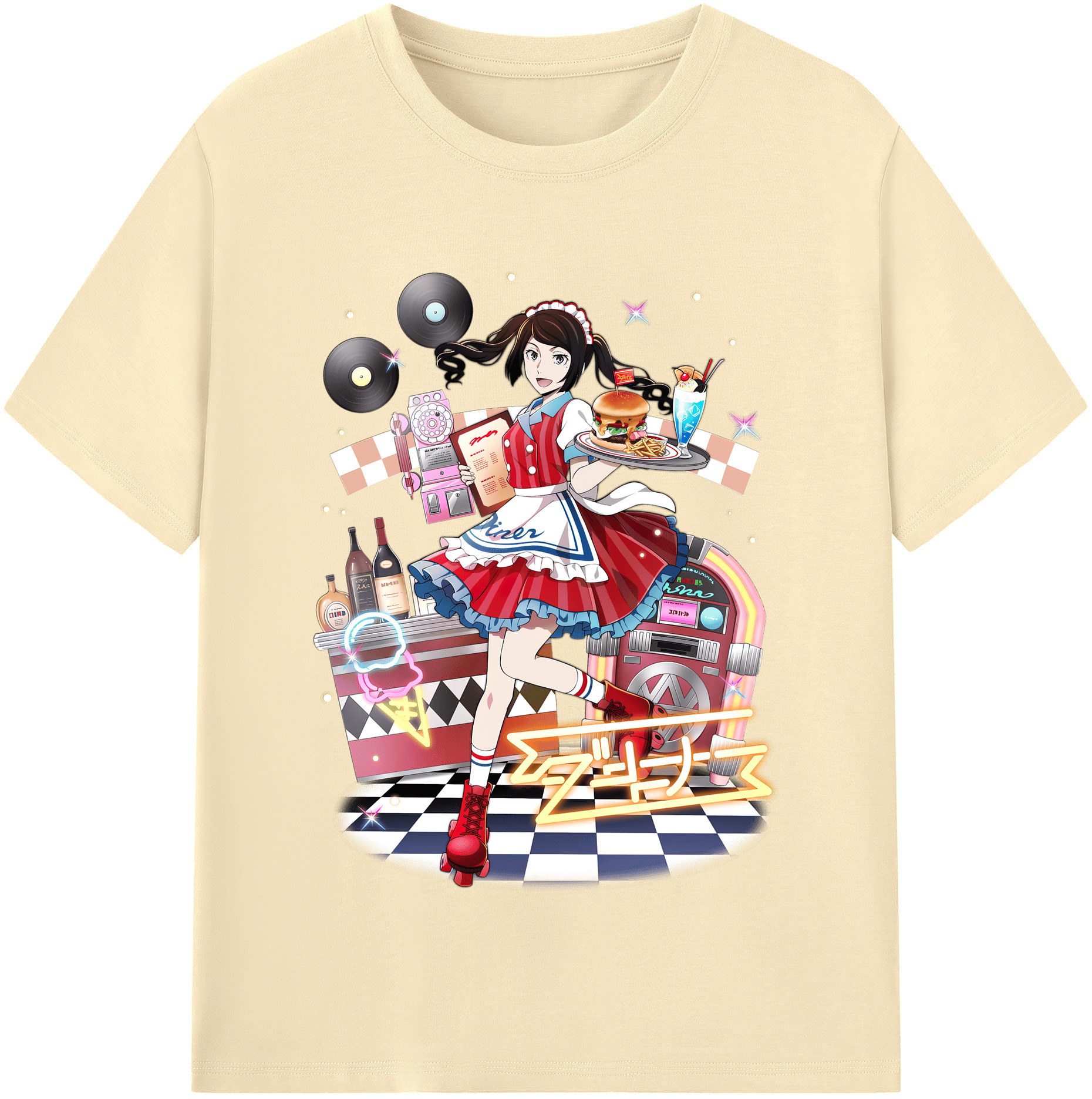 （画像用） 文豪ストレイドッグス Bungo Stray Dogs 綿100％半袖Tシャツ（フロントプリント）
