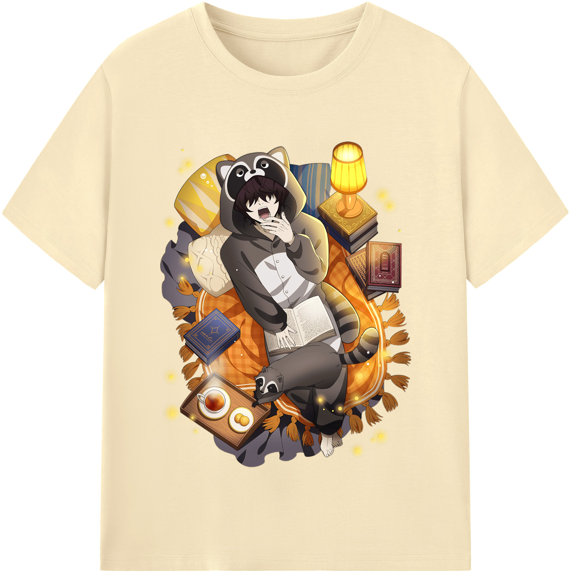 （画像用） 文豪ストレイドッグス Bungo Stray Dogs 綿100％半袖Tシャツ（フロントプリント）