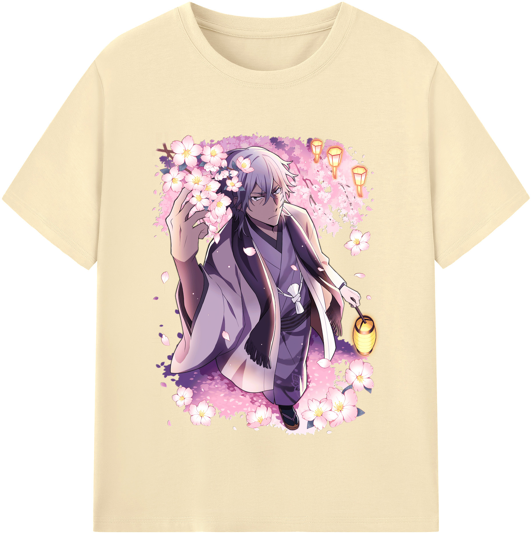 （画像用） 文豪ストレイドッグス Bungo Stray Dogs 綿100％半袖Tシャツ（フロントプリント）