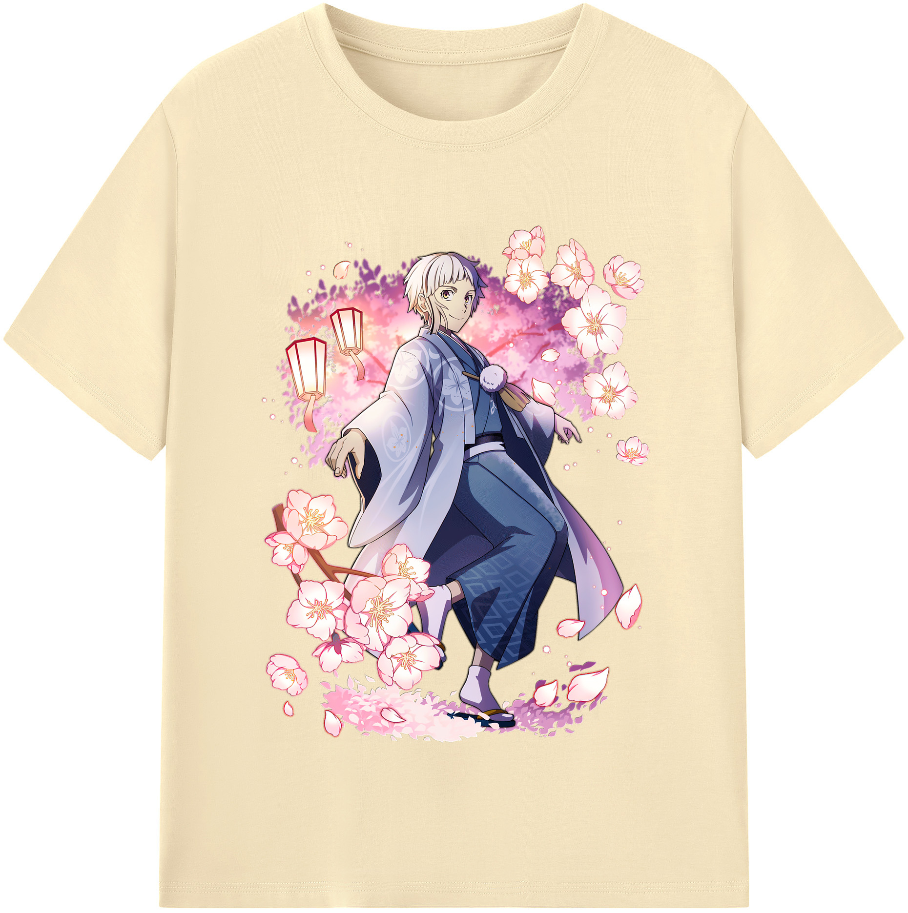 （画像用） 文豪ストレイドッグス Bungo Stray Dogs 綿100％半袖Tシャツ（フロントプリント）