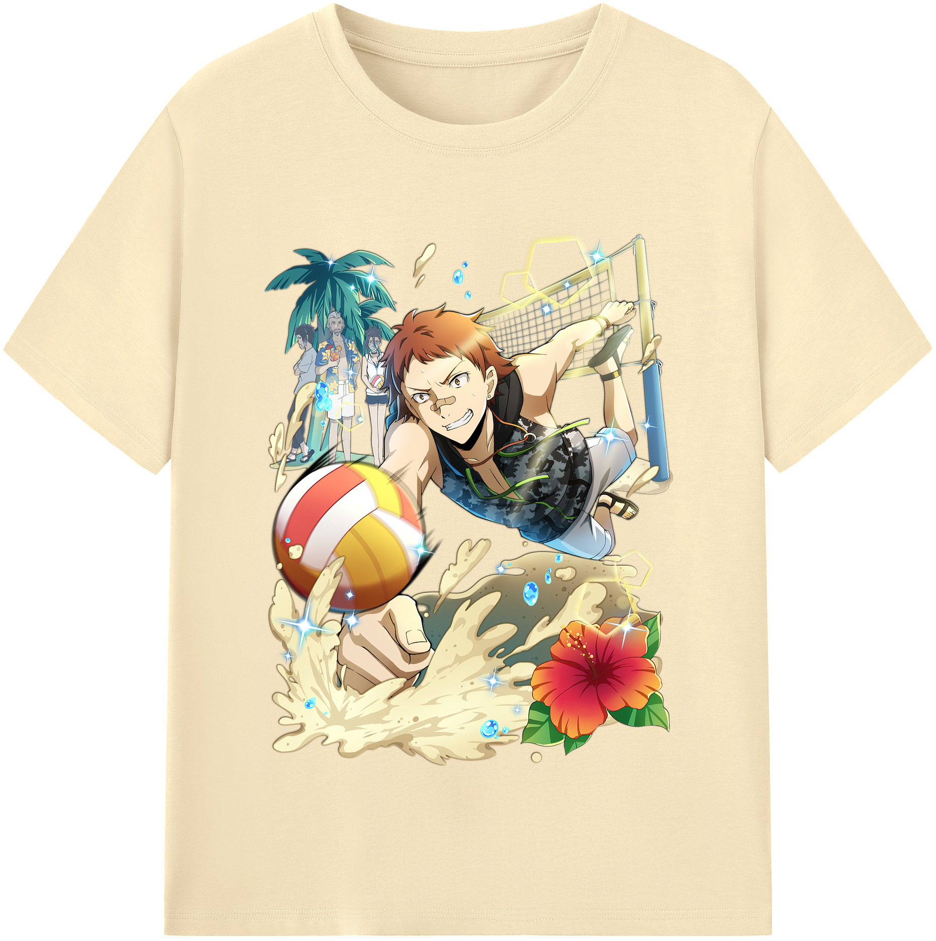（画像用） 文豪ストレイドッグス Bungo Stray Dogs 綿100％半袖Tシャツ（フロントプリント）