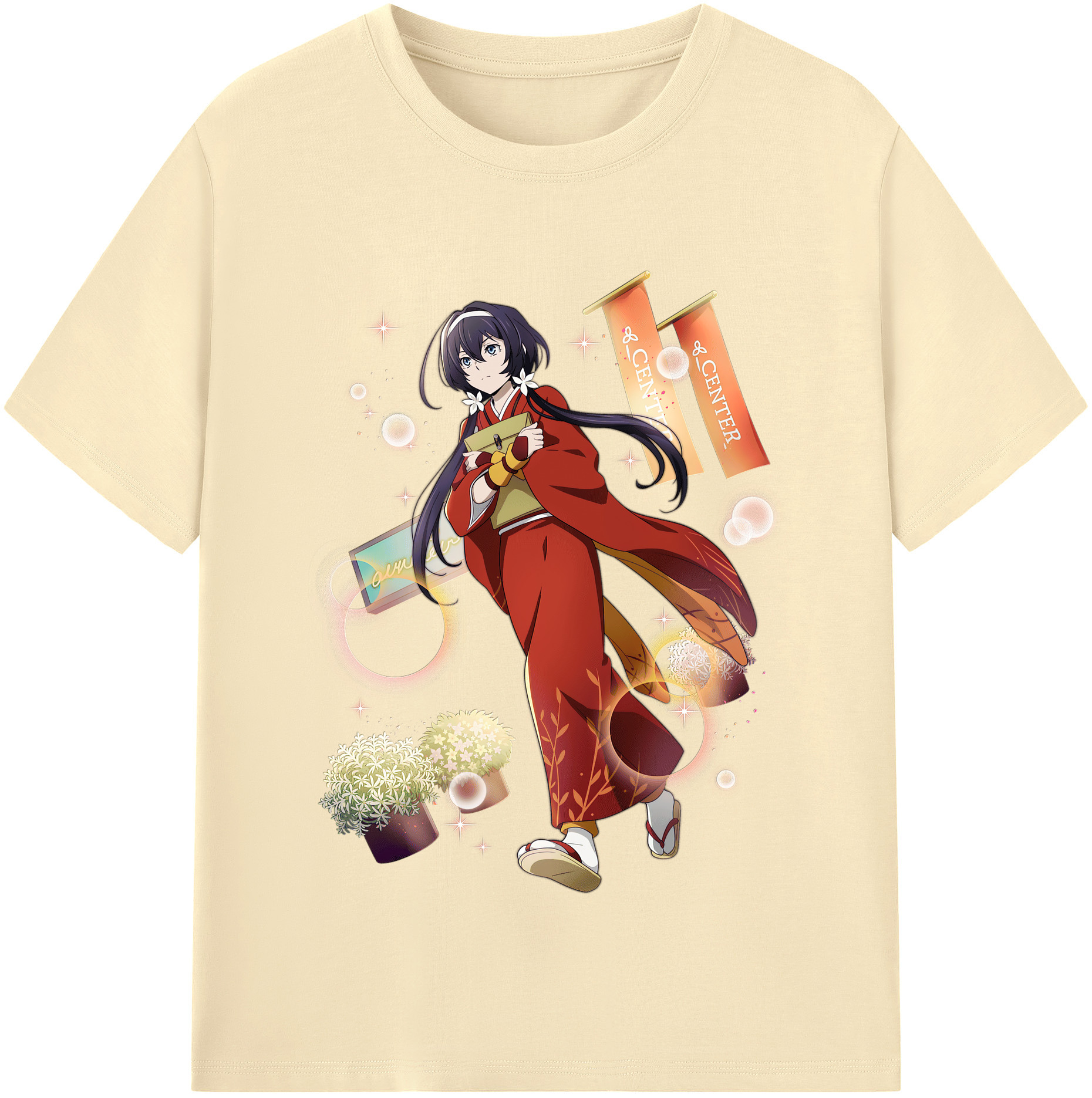 （画像用） 文豪ストレイドッグス Bungo Stray Dogs 綿100％半袖Tシャツ（フロントプリント）