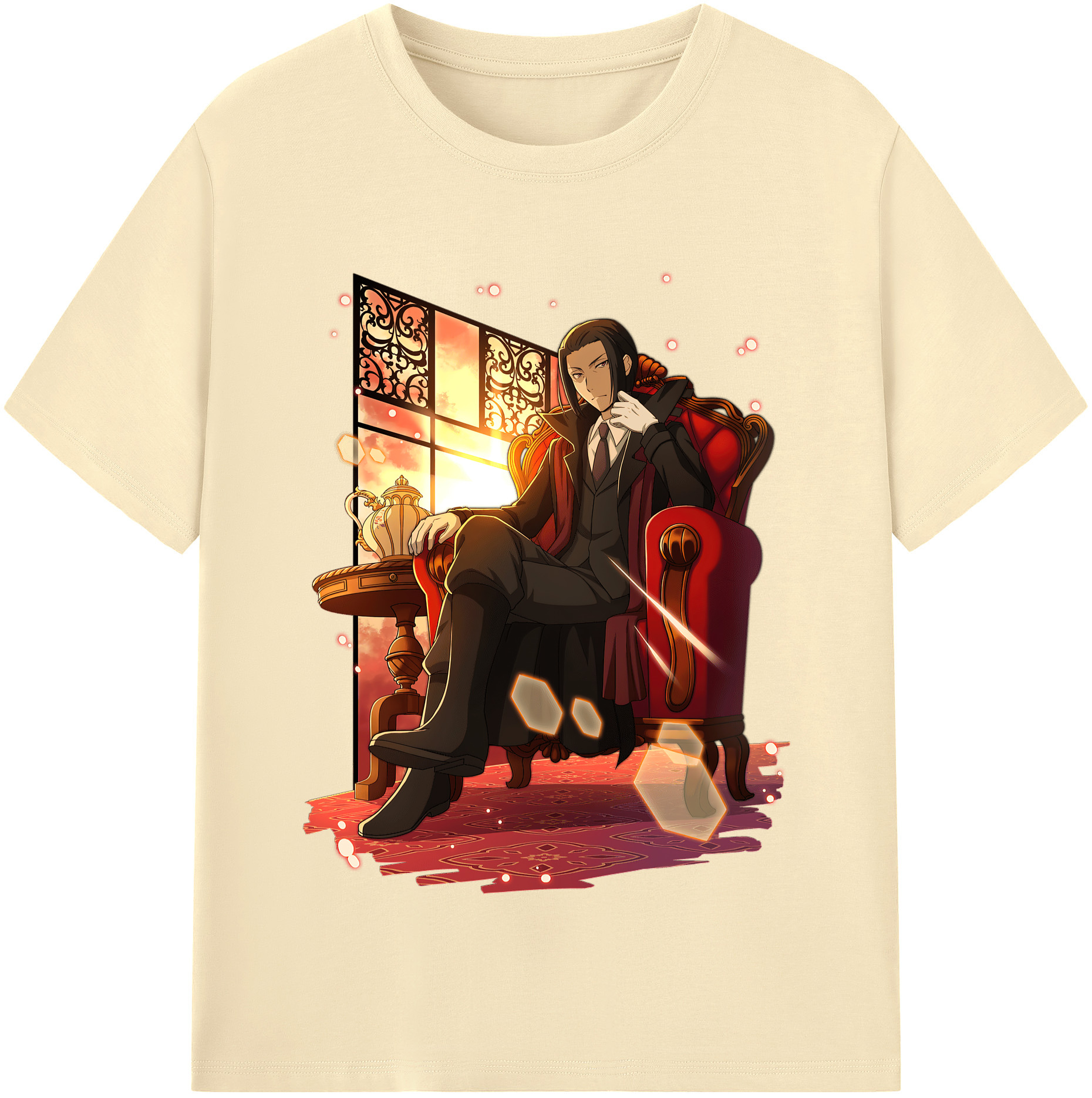 （画像用） 文豪ストレイドッグス Bungo Stray Dogs 綿100％半袖Tシャツ（フロントプリント）