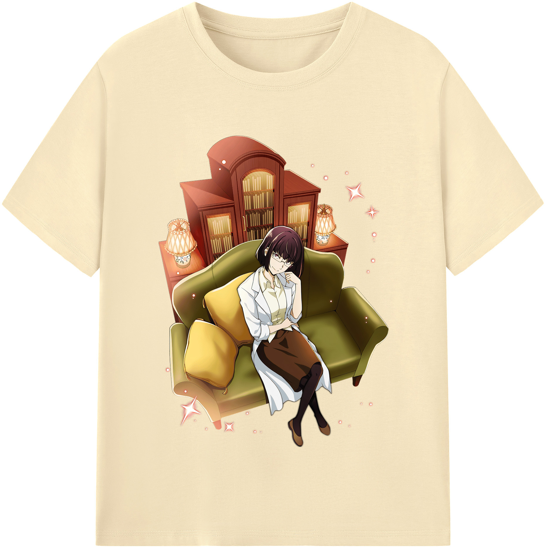 （画像用） 文豪ストレイドッグス Bungo Stray Dogs 綿100％半袖Tシャツ（フロントプリント）