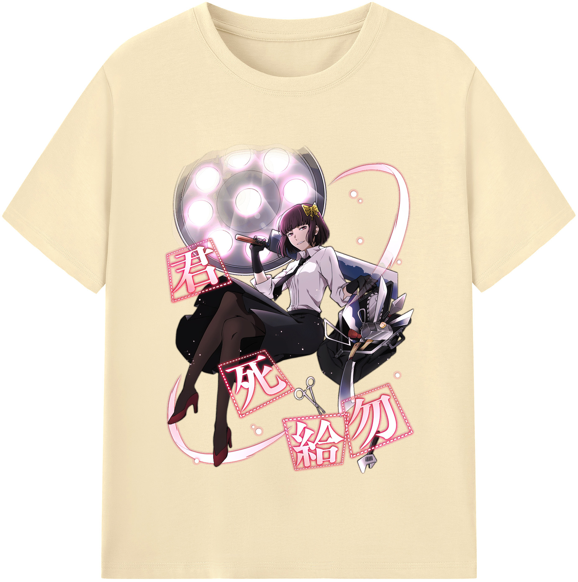 （画像用） 文豪ストレイドッグス Bungo Stray Dogs 綿100％半袖Tシャツ（フロントプリント）
