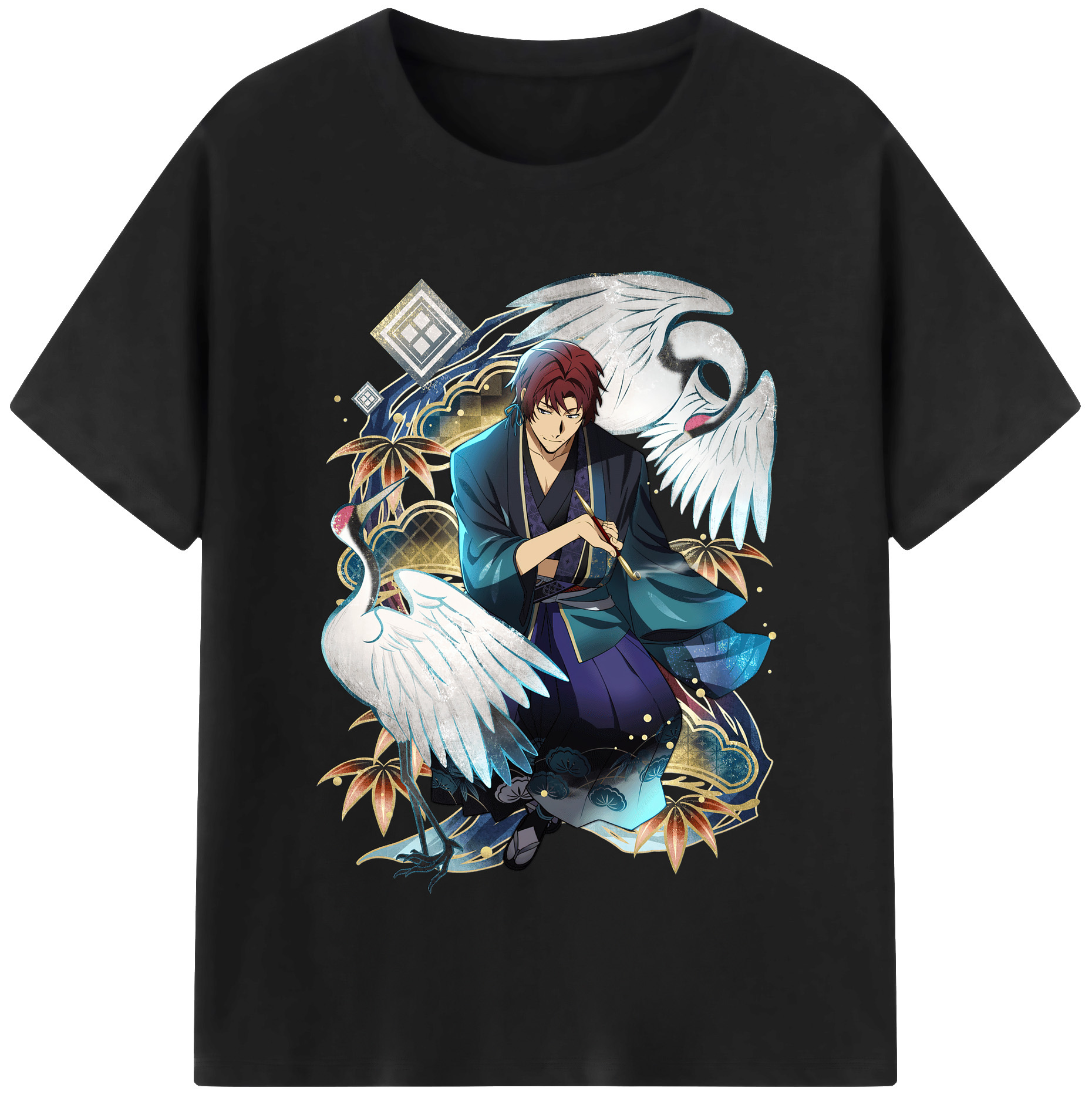 （画像用） 文豪ストレイドッグス Bungo Stray Dogs 綿100％半袖Tシャツ（フロントプリント）