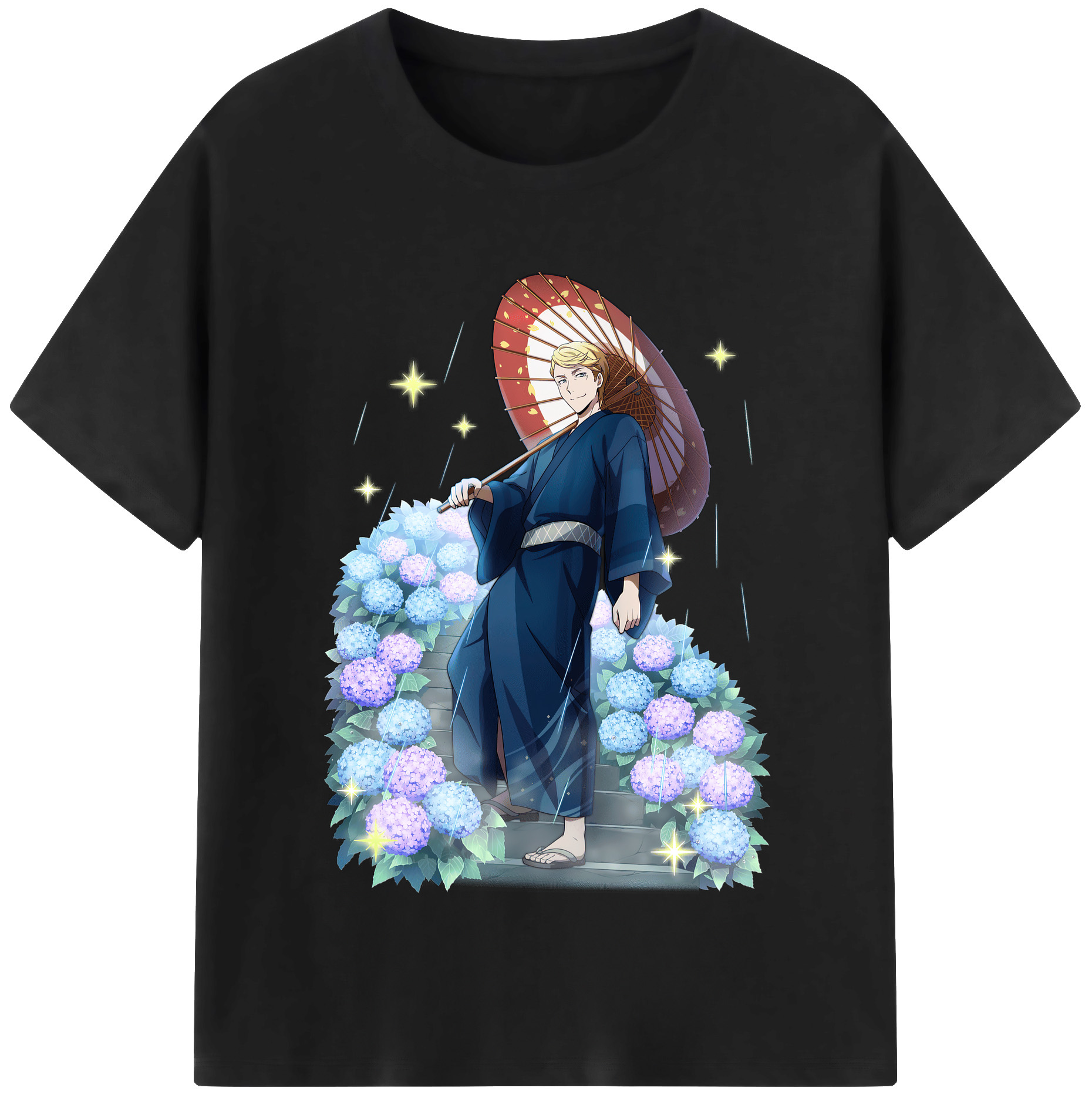 （画像用） 文豪ストレイドッグス Bungo Stray Dogs 綿100％半袖Tシャツ（フロントプリント）