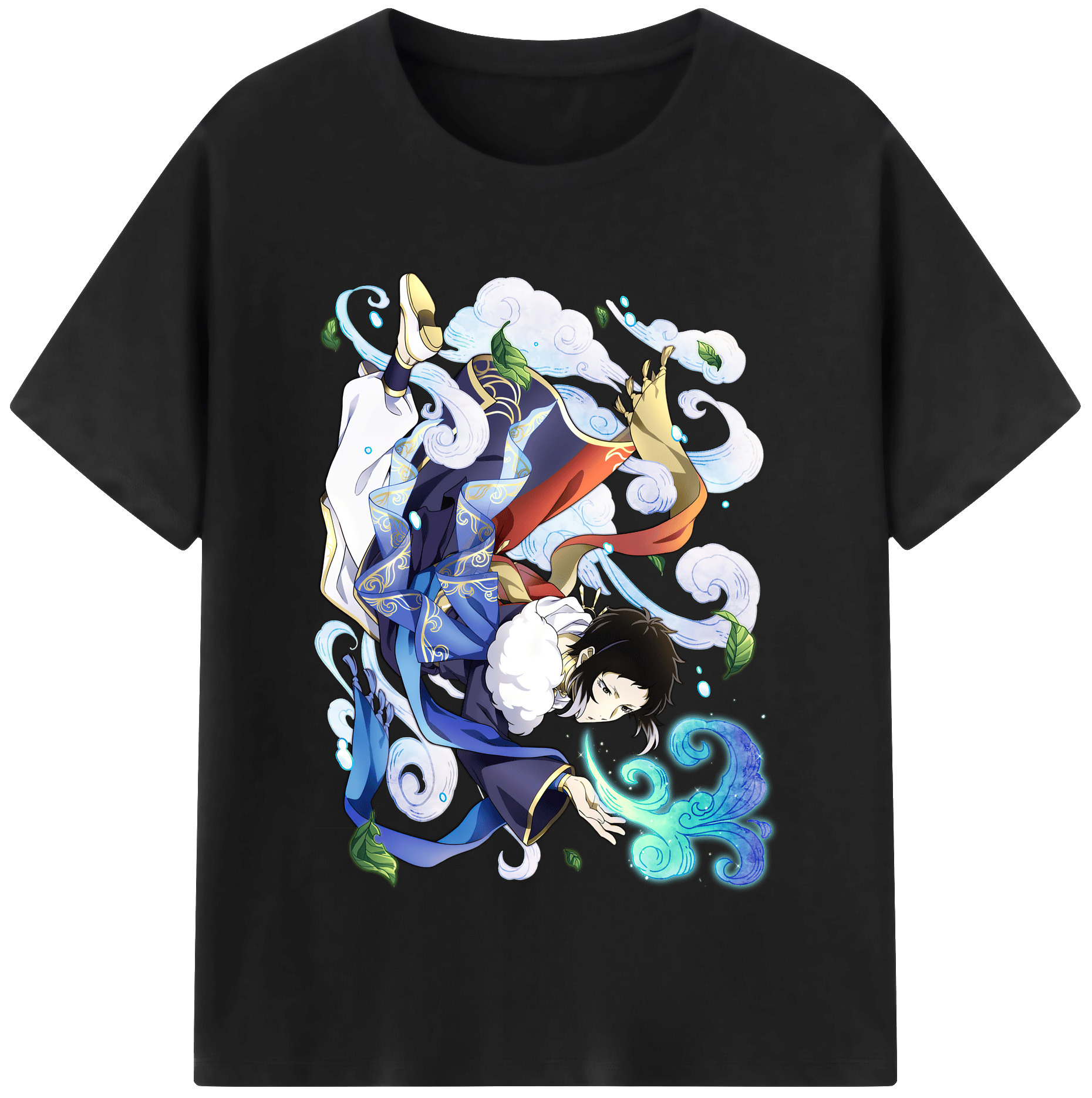 （画像用） 文豪ストレイドッグス Bungo Stray Dogs 綿100％半袖Tシャツ（フロントプリント）