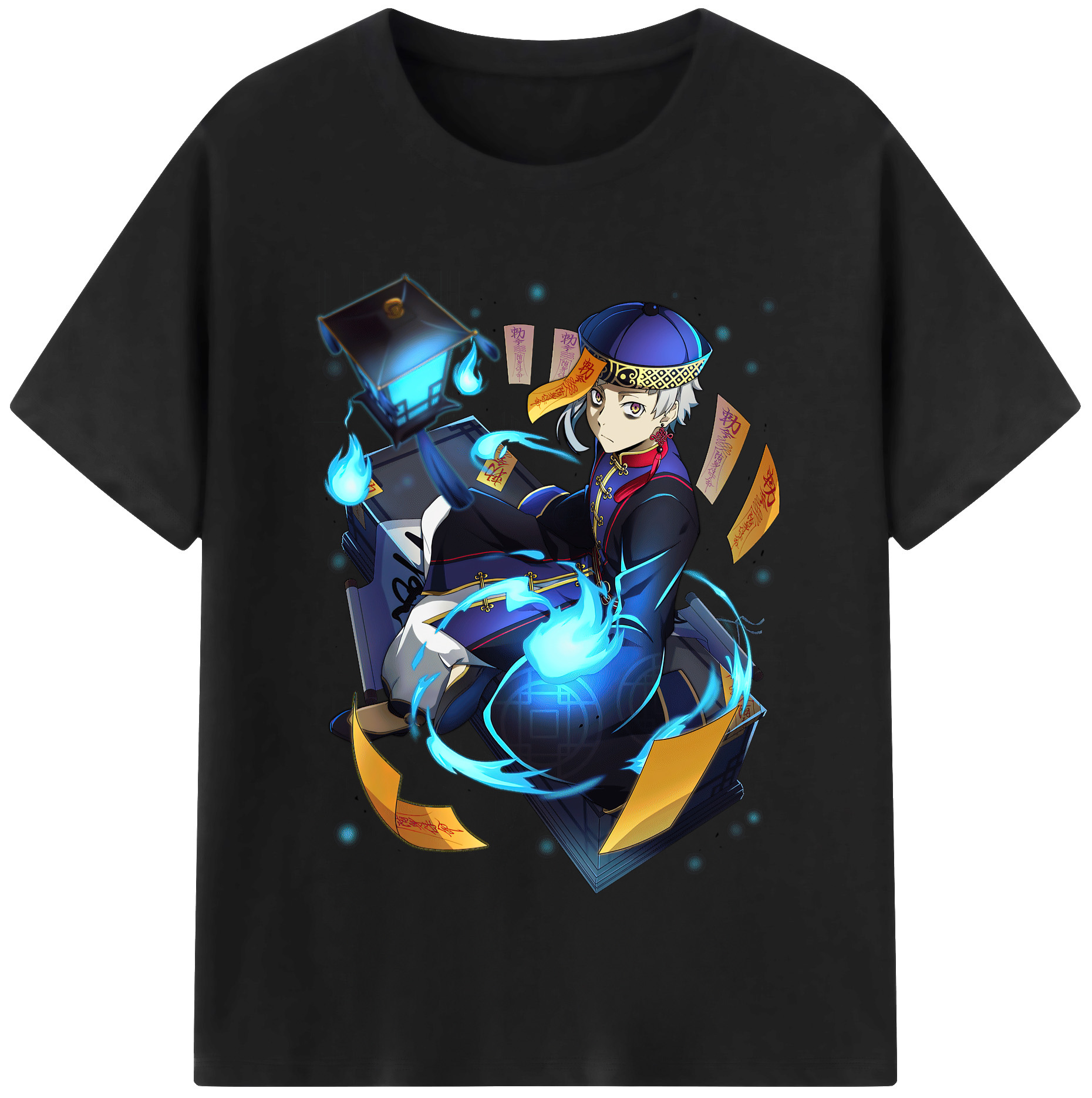 （画像用） 文豪ストレイドッグス Bungo Stray Dogs 綿100％半袖Tシャツ（フロントプリント）