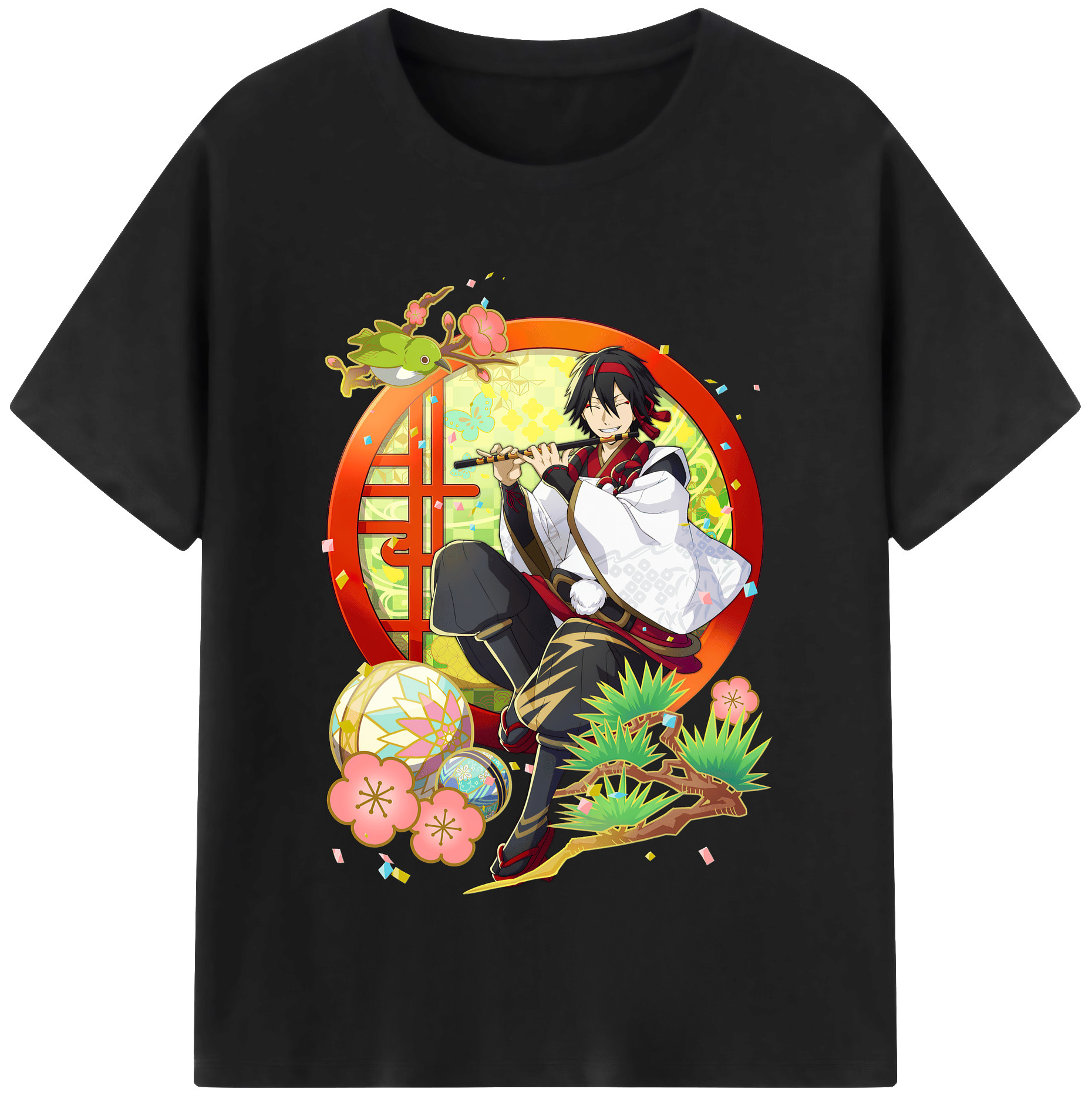 （画像用） 文豪ストレイドッグス Bungo Stray Dogs 綿100％半袖Tシャツ（フロントプリント）