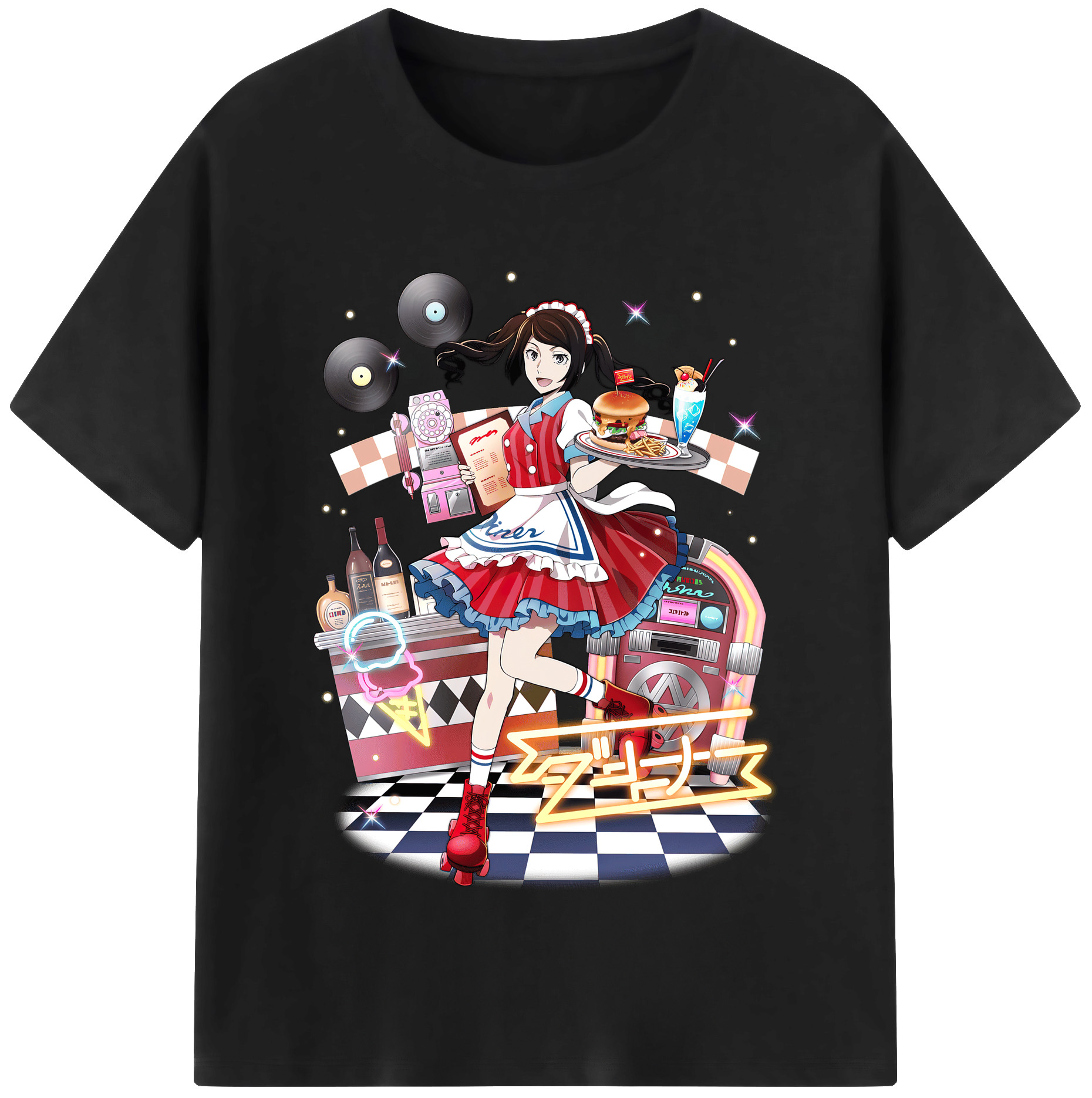 （画像用） 文豪ストレイドッグス Bungo Stray Dogs 綿100％半袖Tシャツ（フロントプリント）