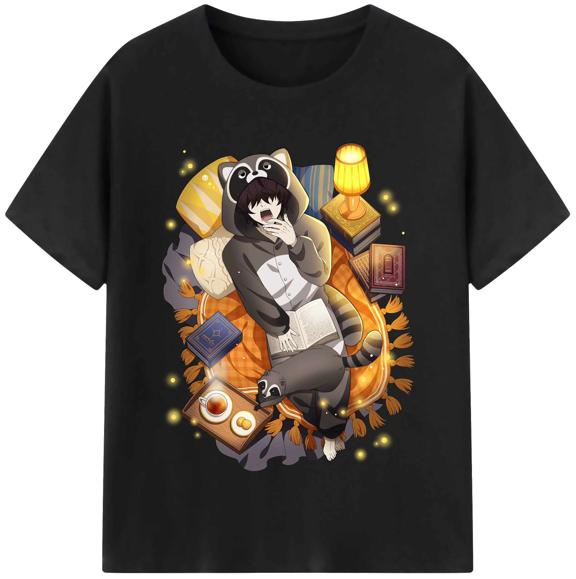 （画像用） 文豪ストレイドッグス Bungo Stray Dogs 綿100％半袖Tシャツ（フロントプリント）