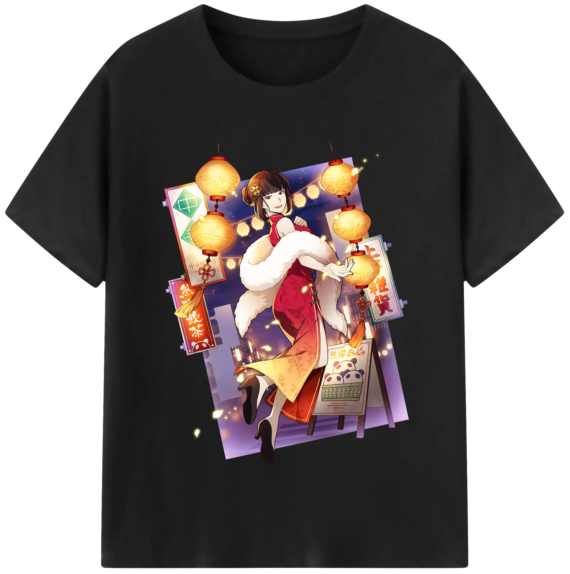 （画像用） 文豪ストレイドッグス Bungo Stray Dogs 綿100％半袖Tシャツ（フロントプリント）
