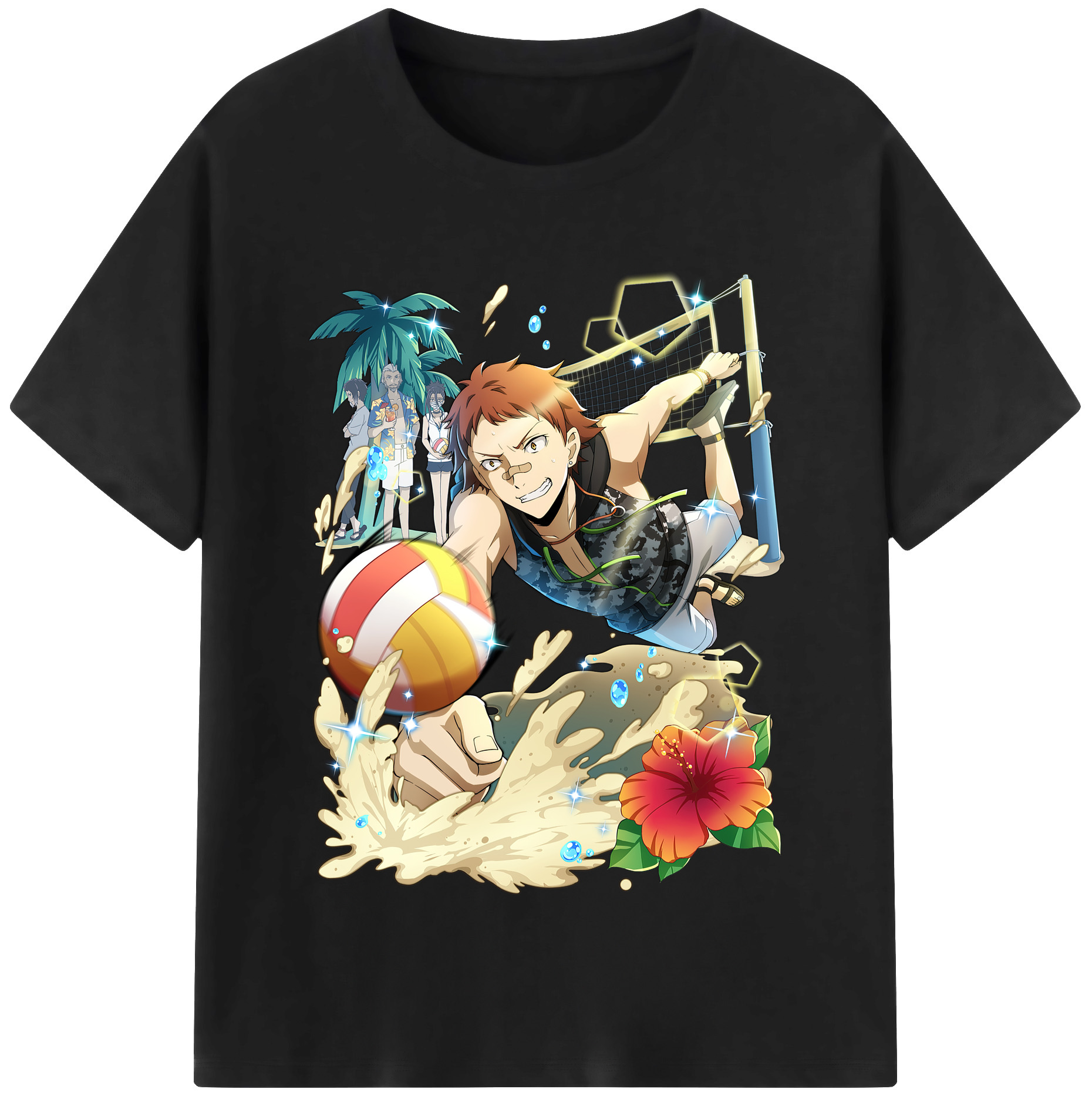（画像用） 文豪ストレイドッグス Bungo Stray Dogs 綿100％半袖Tシャツ（フロントプリント）