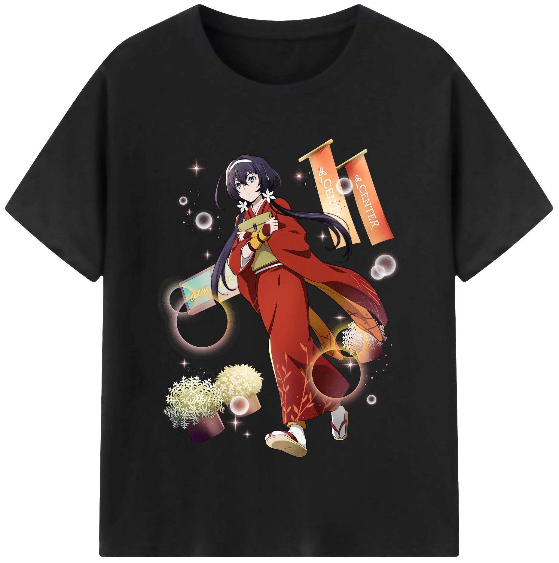 （画像用） 文豪ストレイドッグス Bungo Stray Dogs 綿100％半袖Tシャツ（フロントプリント）