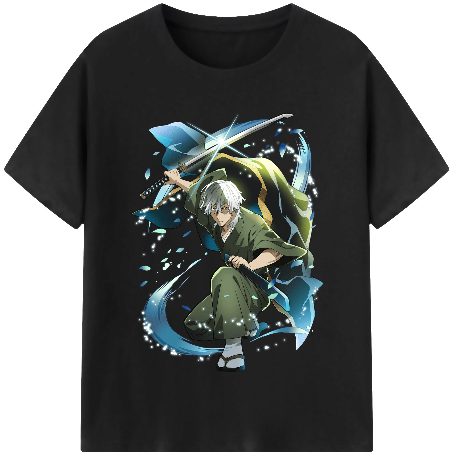 （画像用） 文豪ストレイドッグス Bungo Stray Dogs 綿100％半袖Tシャツ（フロントプリント）