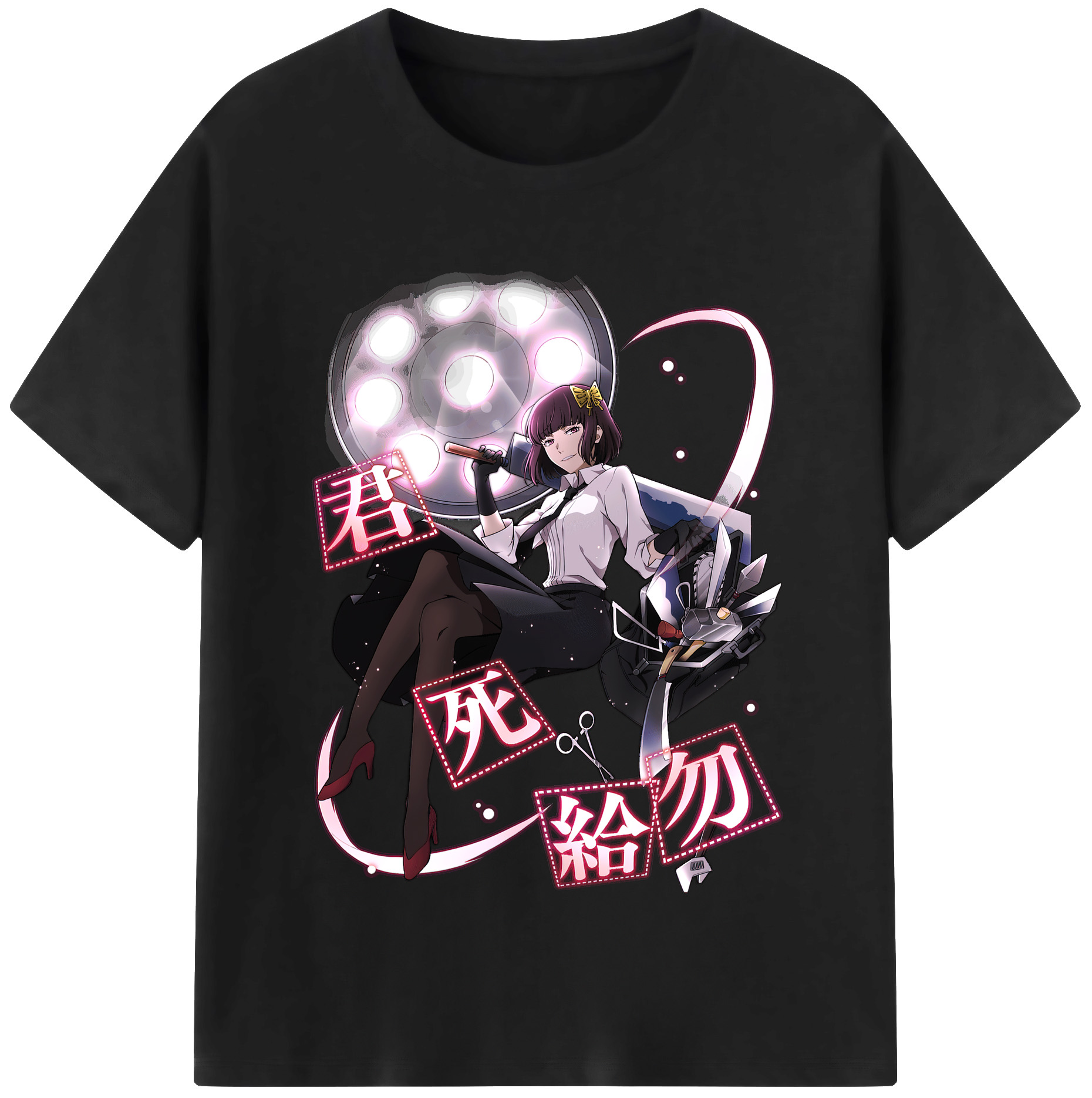（画像用） 文豪ストレイドッグス Bungo Stray Dogs 綿100％半袖Tシャツ（フロントプリント）