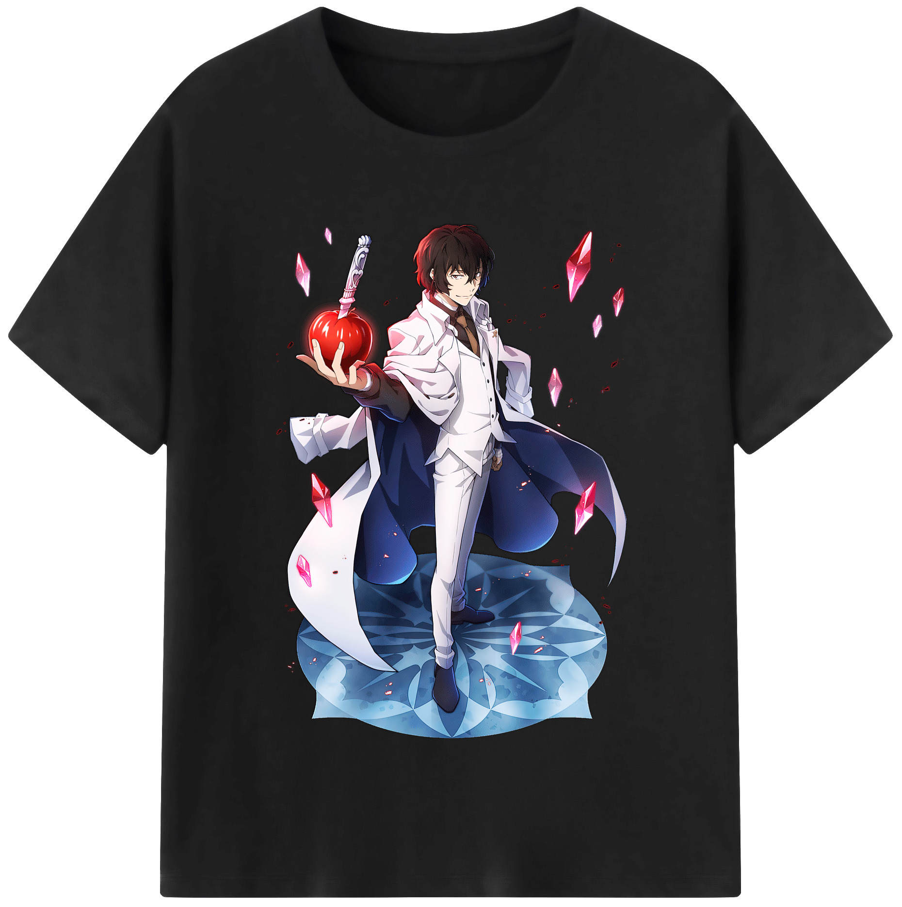 （画像用） 文豪ストレイドッグス Bungo Stray Dogs 綿100％半袖Tシャツ（フロントプリント）