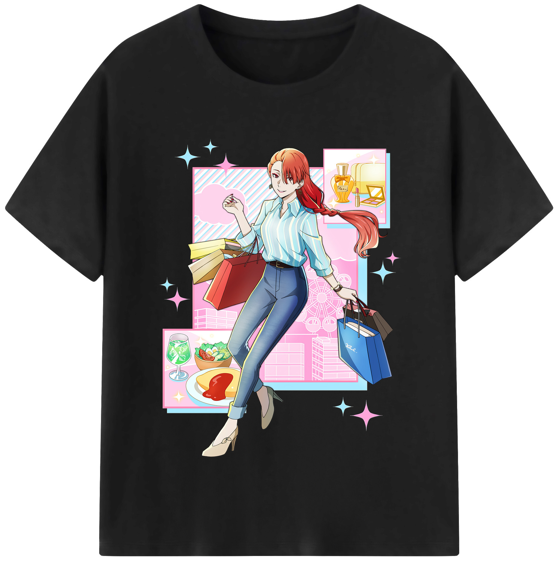 （画像用） 文豪ストレイドッグス Bungo Stray Dogs 綿100％半袖Tシャツ（フロントプリント）