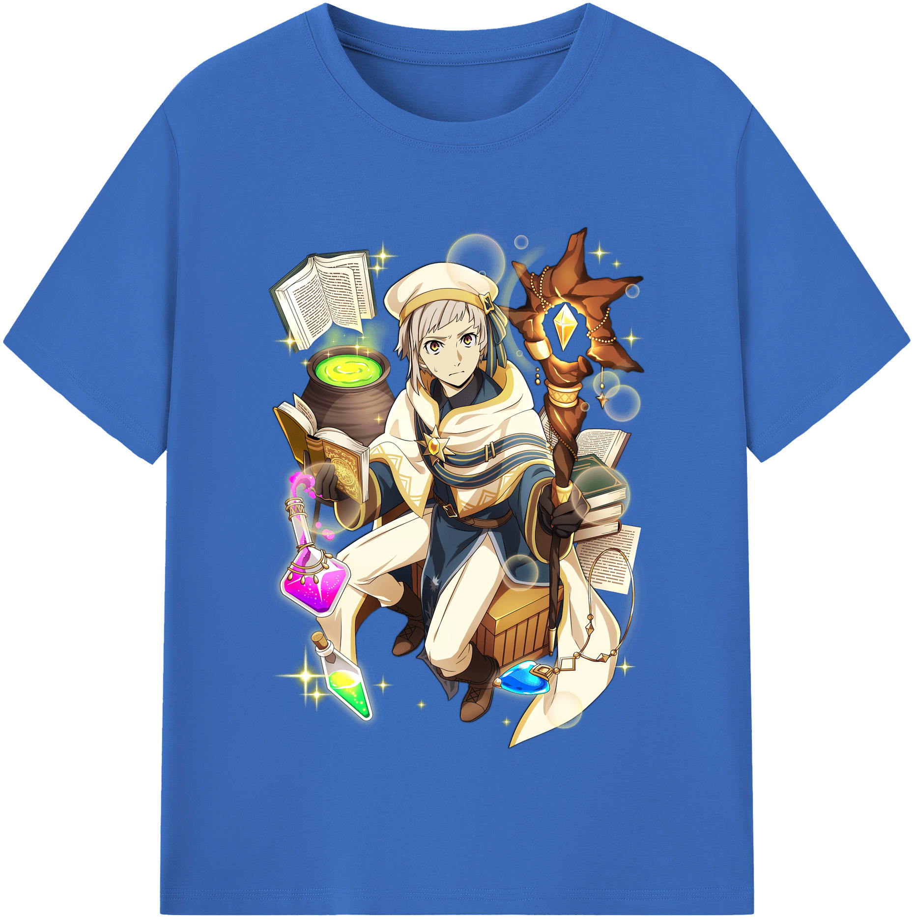 （画像用） 文豪ストレイドッグス Bungo Stray Dogs 綿100％半袖Tシャツ（フロントプリント）