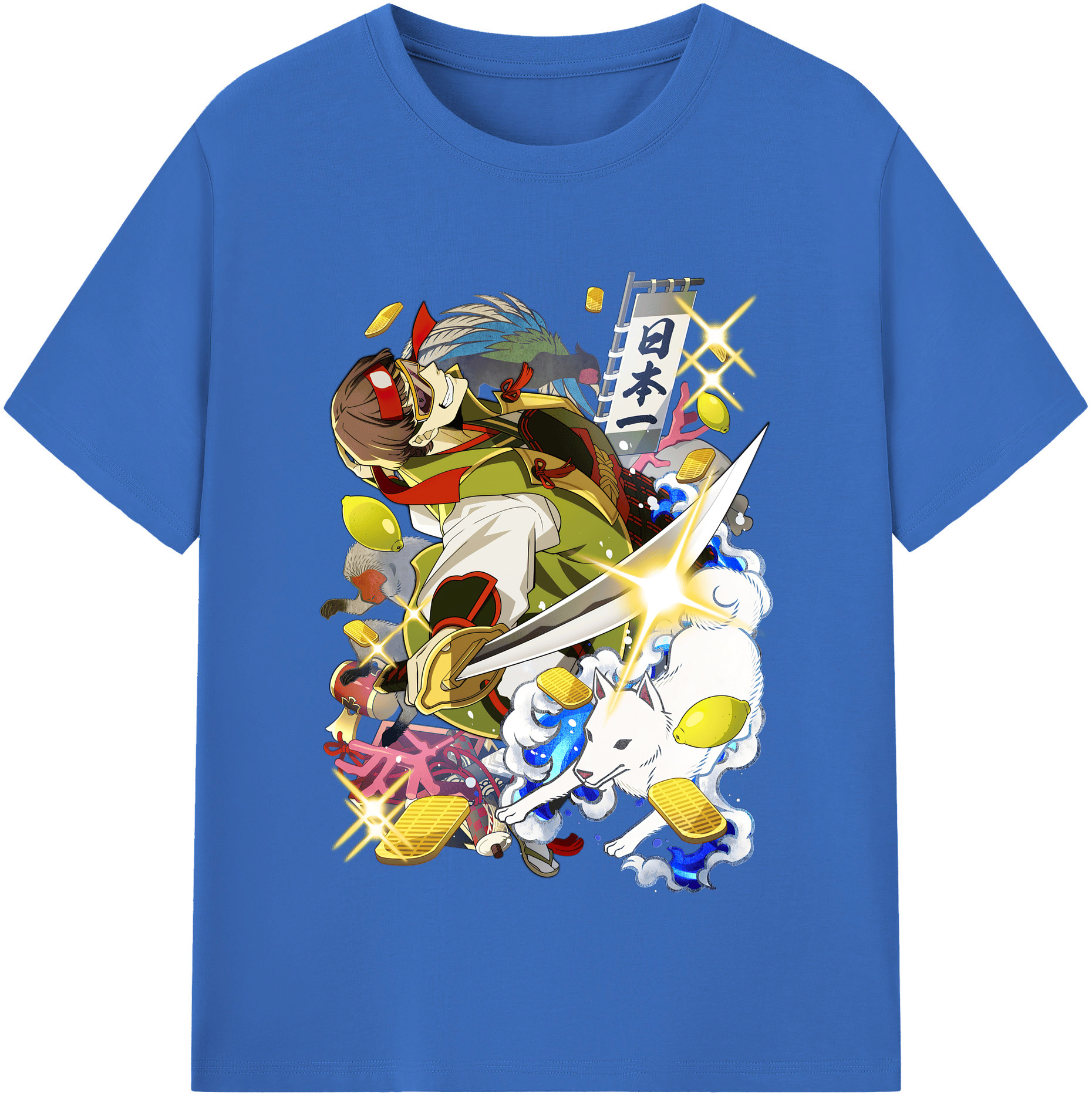 （画像用） 文豪ストレイドッグス Bungo Stray Dogs 綿100％半袖Tシャツ（フロントプリント）