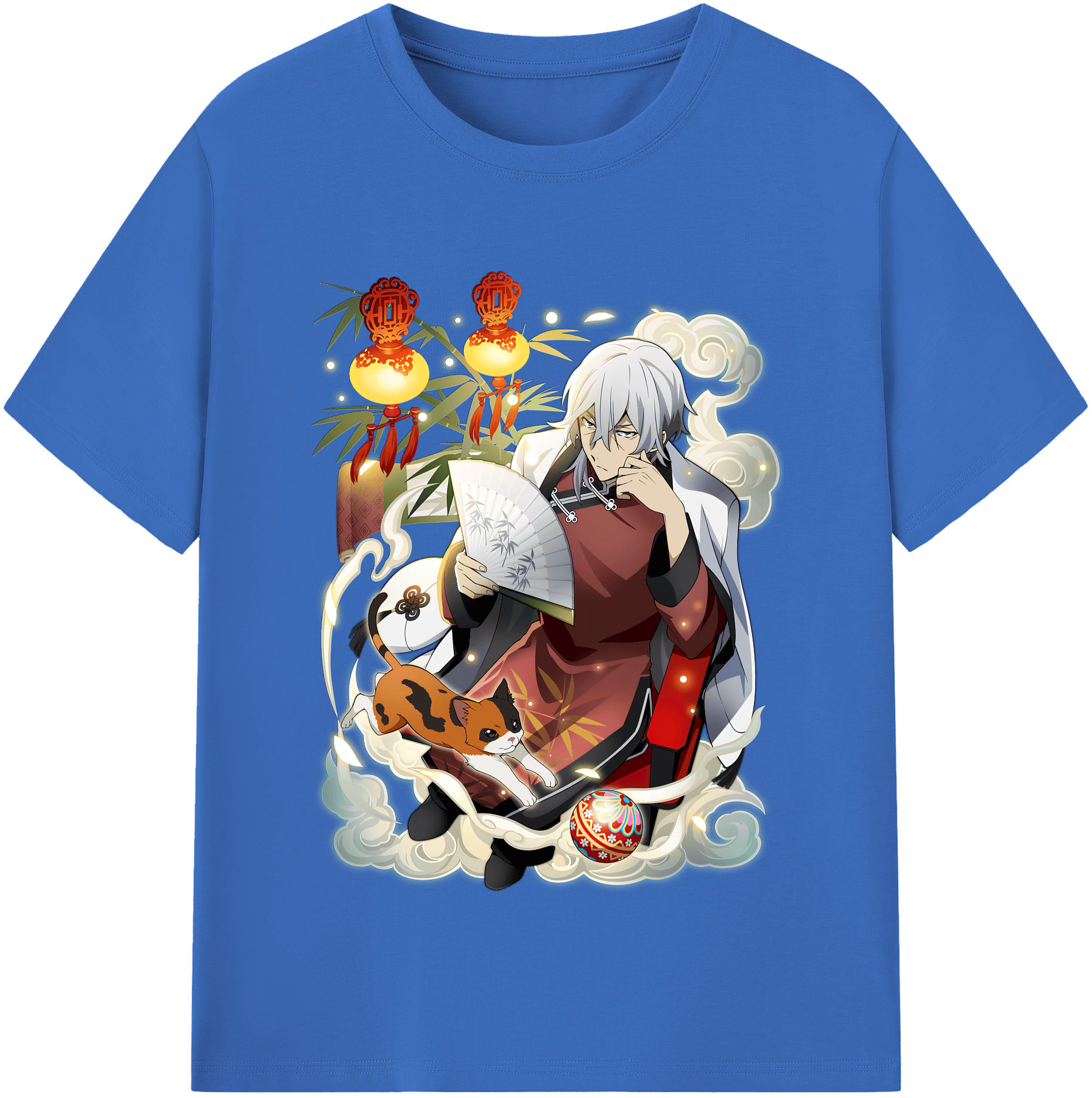 （画像用） 文豪ストレイドッグス Bungo Stray Dogs 綿100％半袖Tシャツ（フロントプリント）
