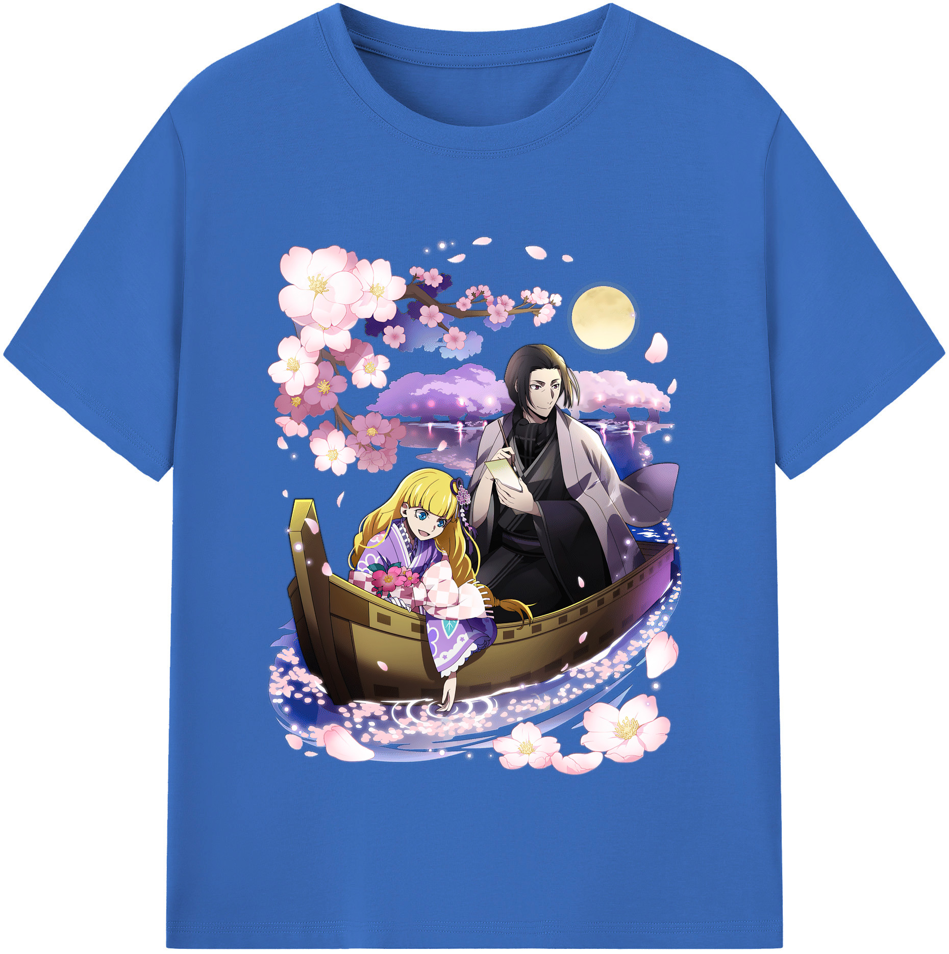 （画像用） 文豪ストレイドッグス Bungo Stray Dogs 綿100％半袖Tシャツ（フロントプリント）