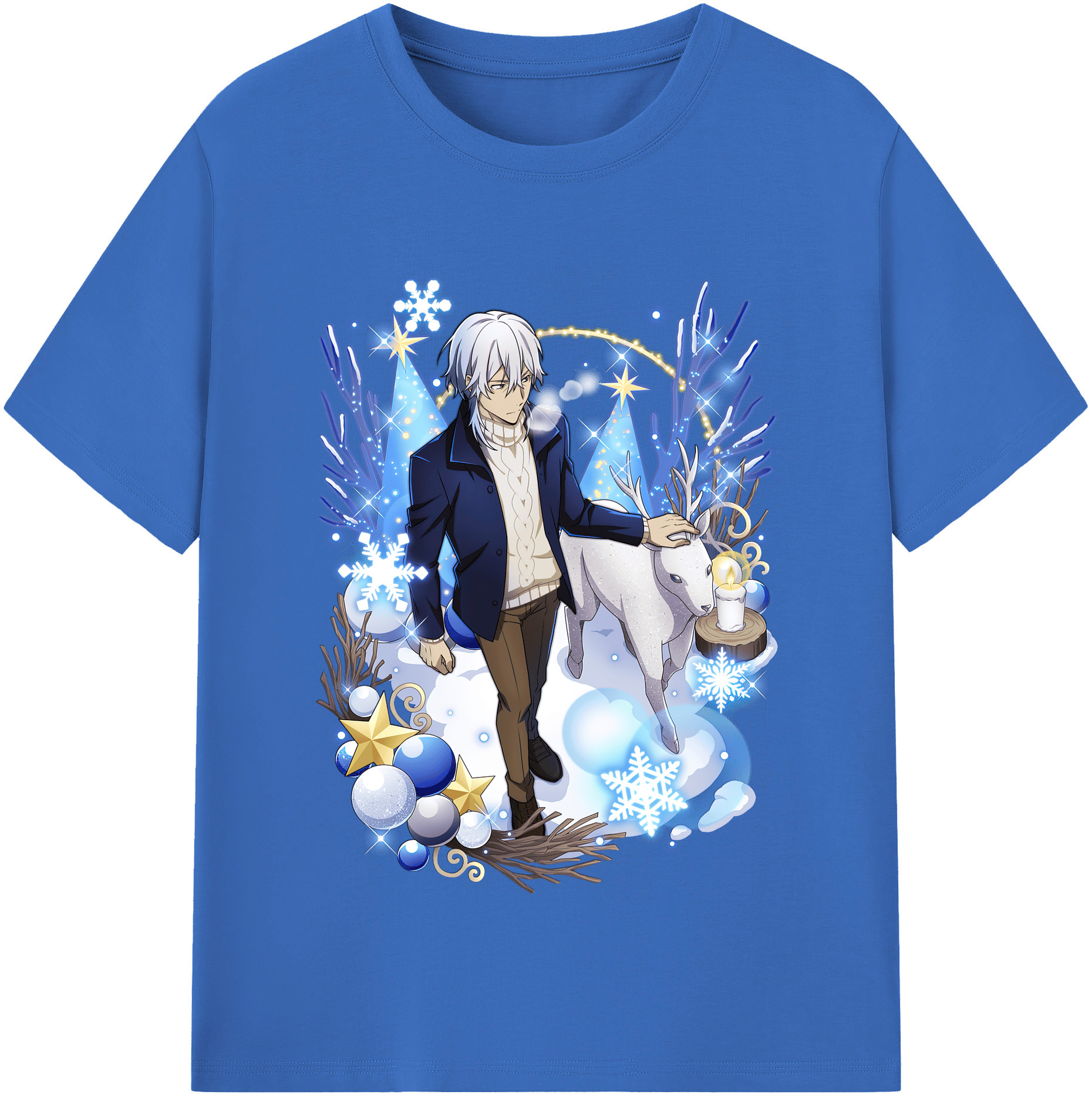 （画像用） 文豪ストレイドッグス Bungo Stray Dogs 綿100％半袖Tシャツ（フロントプリント）