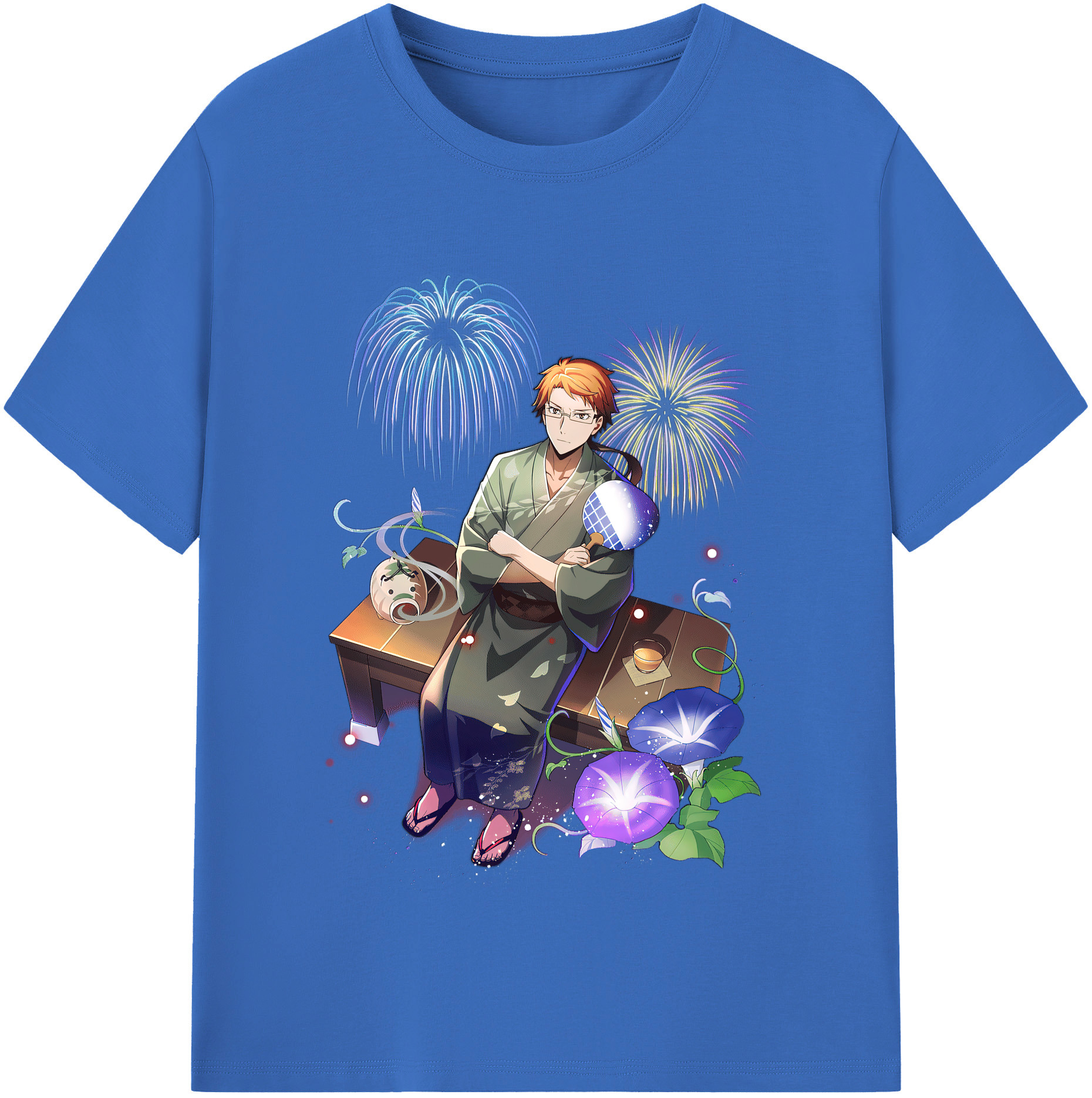 （画像用） 文豪ストレイドッグス Bungo Stray Dogs 綿100％半袖Tシャツ（フロントプリント）