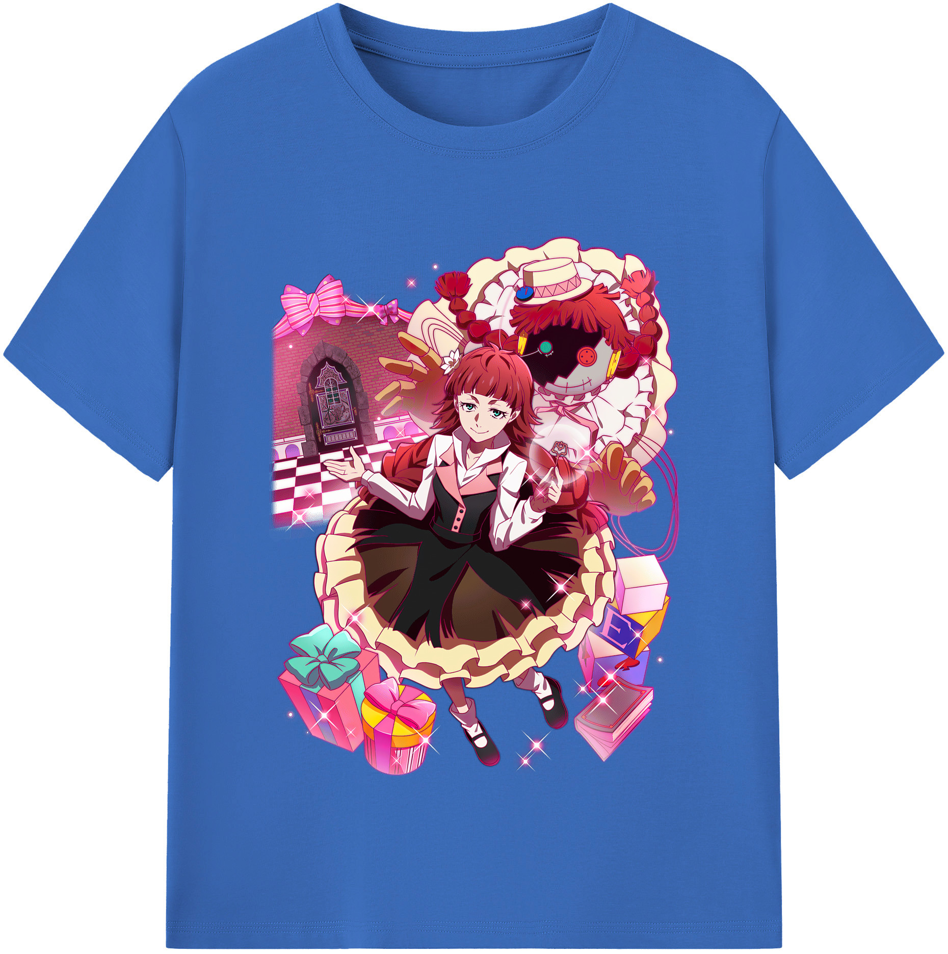 （画像用） 文豪ストレイドッグス Bungo Stray Dogs 綿100％半袖Tシャツ（フロントプリント）
