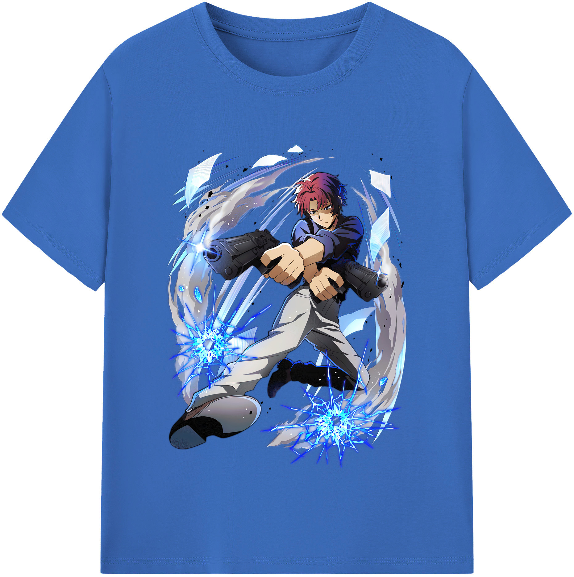 （画像用） 文豪ストレイドッグス Bungo Stray Dogs 綿100％半袖Tシャツ（フロントプリント）
