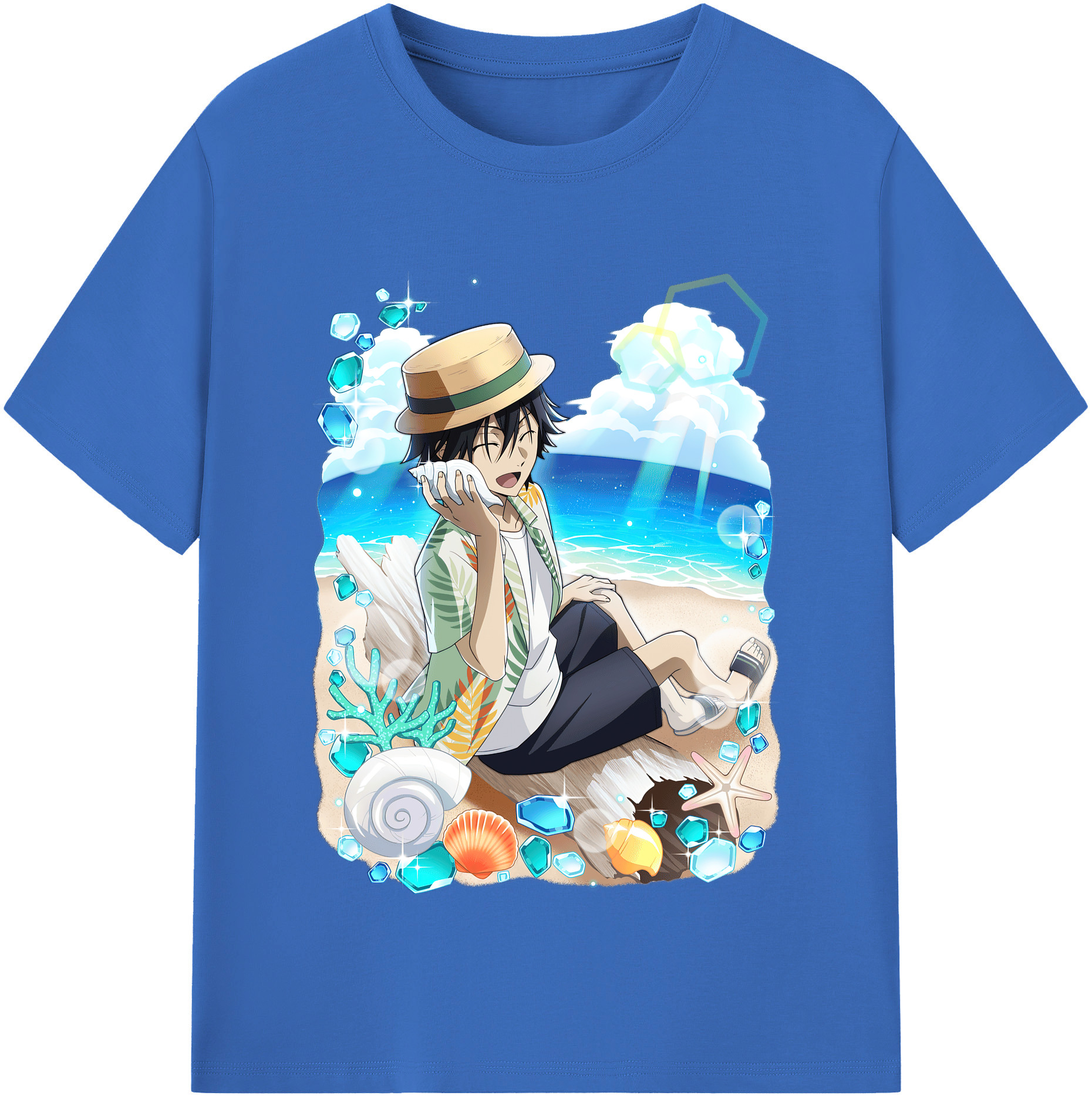 （画像用） 文豪ストレイドッグス Bungo Stray Dogs 綿100％半袖Tシャツ（フロントプリント）