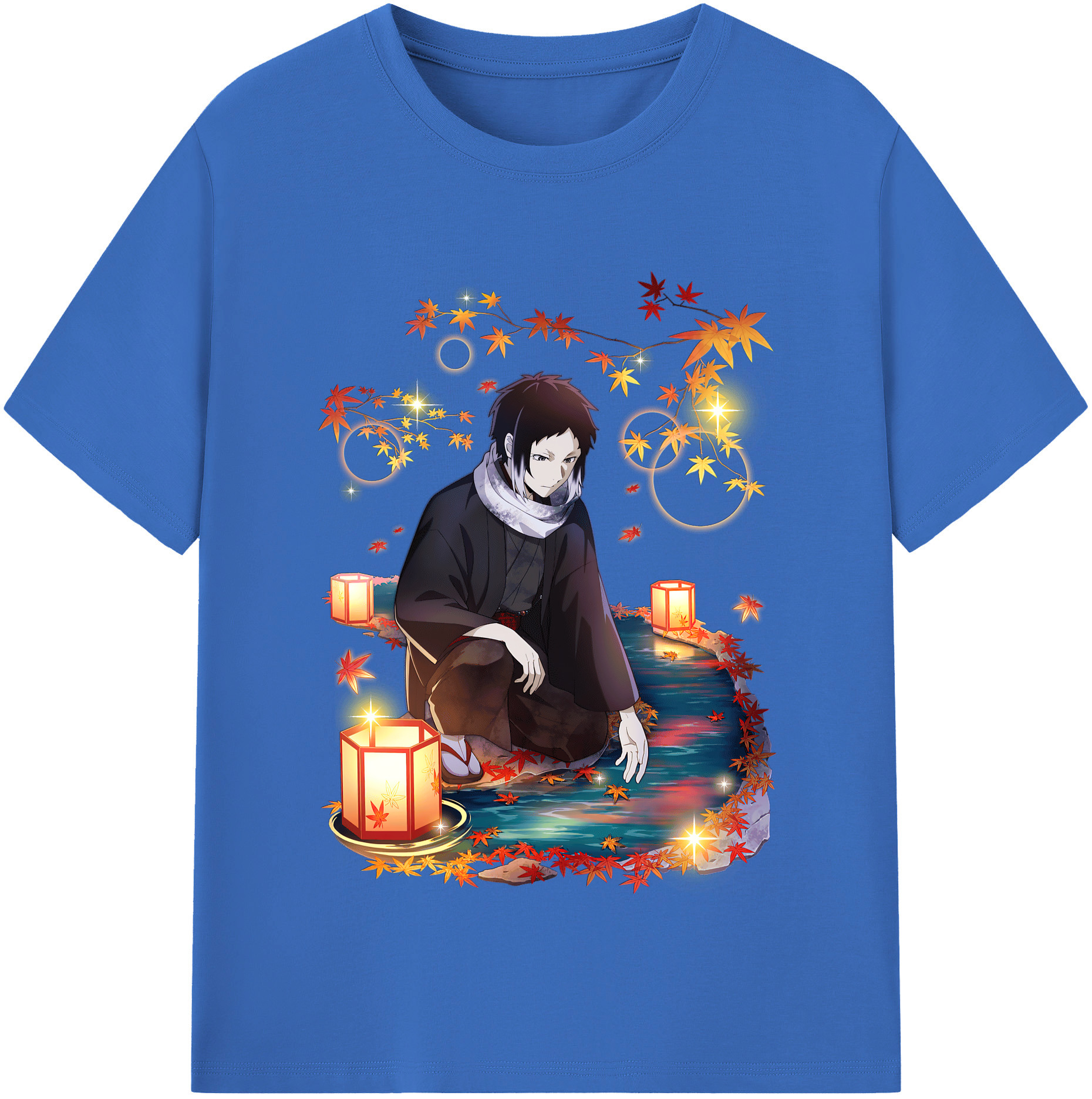 （画像用） 文豪ストレイドッグス Bungo Stray Dogs 綿100％半袖Tシャツ（フロントプリント）