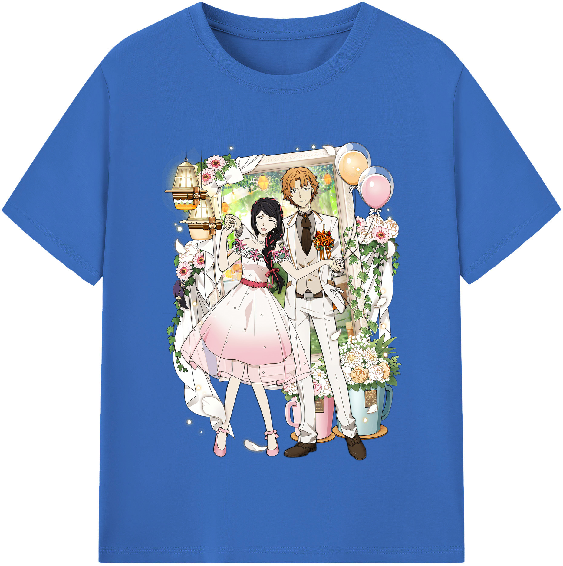 （画像用） 文豪ストレイドッグス Bungo Stray Dogs 綿100％半袖Tシャツ（フロントプリント）