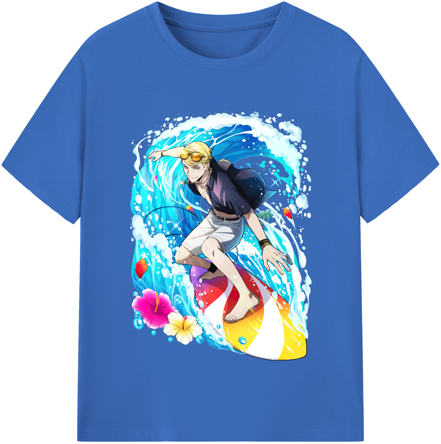 （画像用） 文豪ストレイドッグス Bungo Stray Dogs 綿100％半袖Tシャツ（フロントプリント）