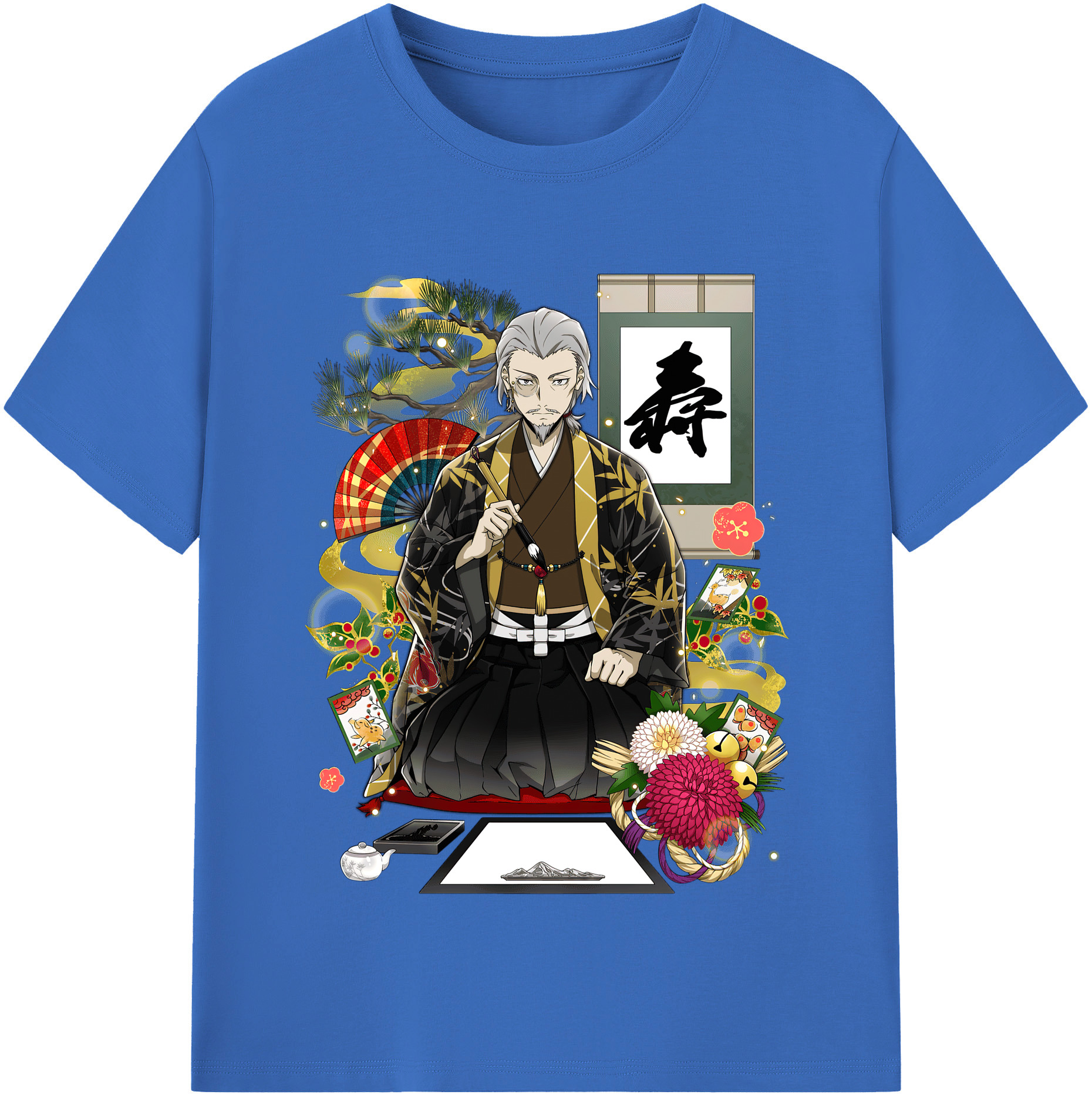 （画像用） 文豪ストレイドッグス Bungo Stray Dogs 綿100％半袖Tシャツ（フロントプリント）