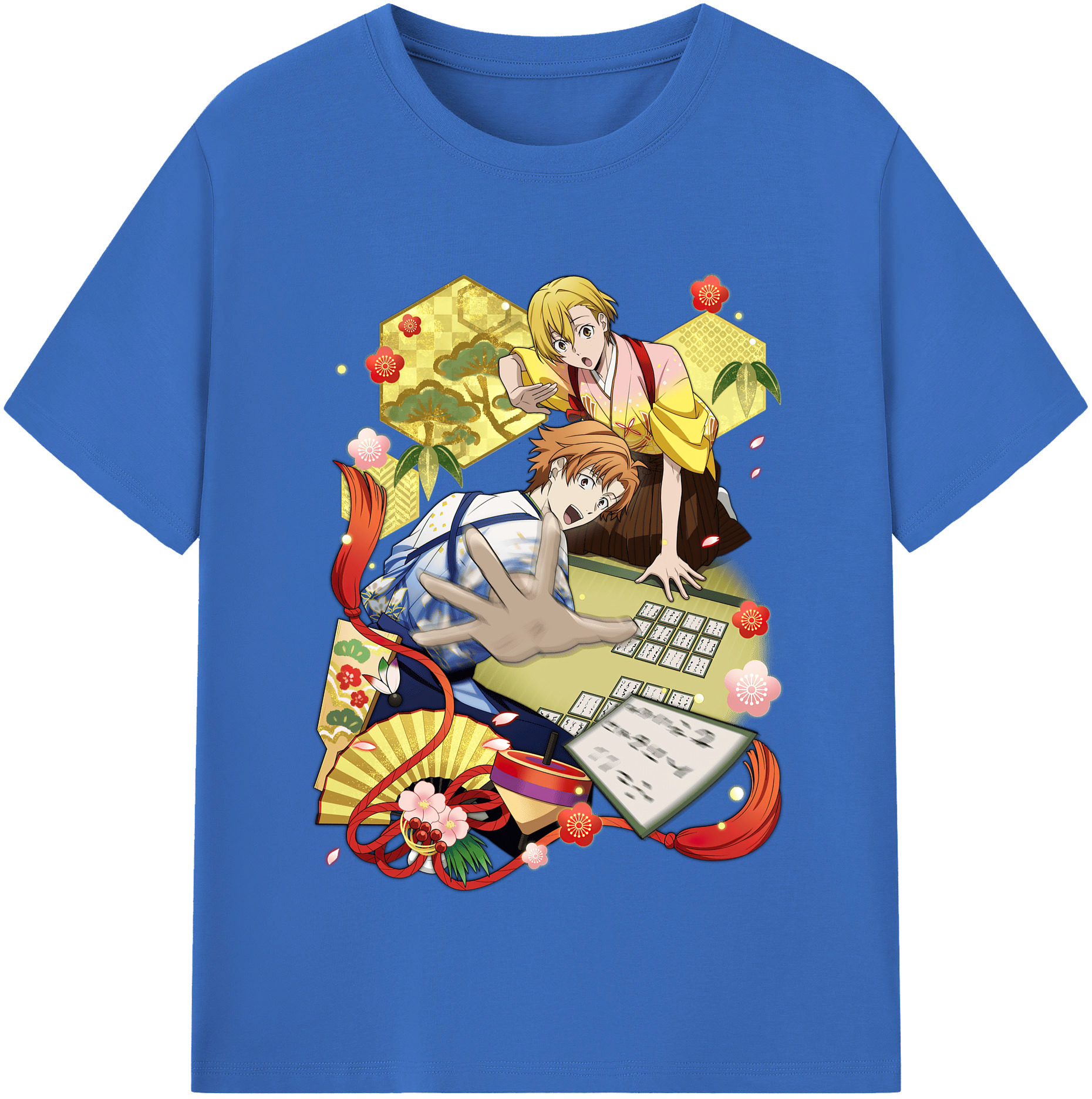 （画像用） 文豪ストレイドッグス Bungo Stray Dogs 綿100％半袖Tシャツ（フロントプリント）