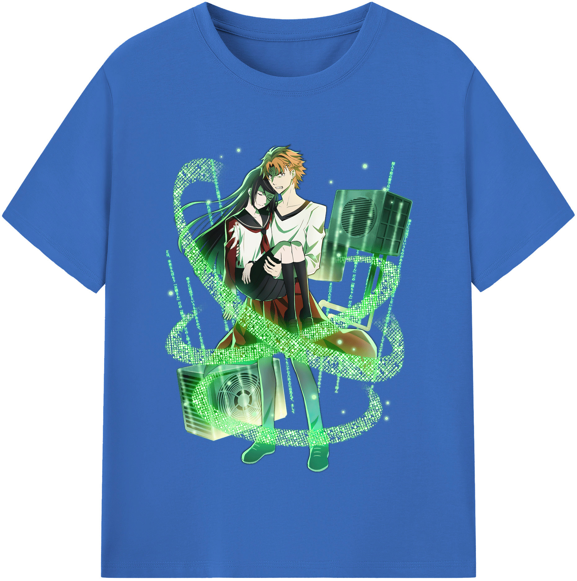 （画像用） 文豪ストレイドッグス Bungo Stray Dogs 綿100％半袖Tシャツ（フロントプリント）