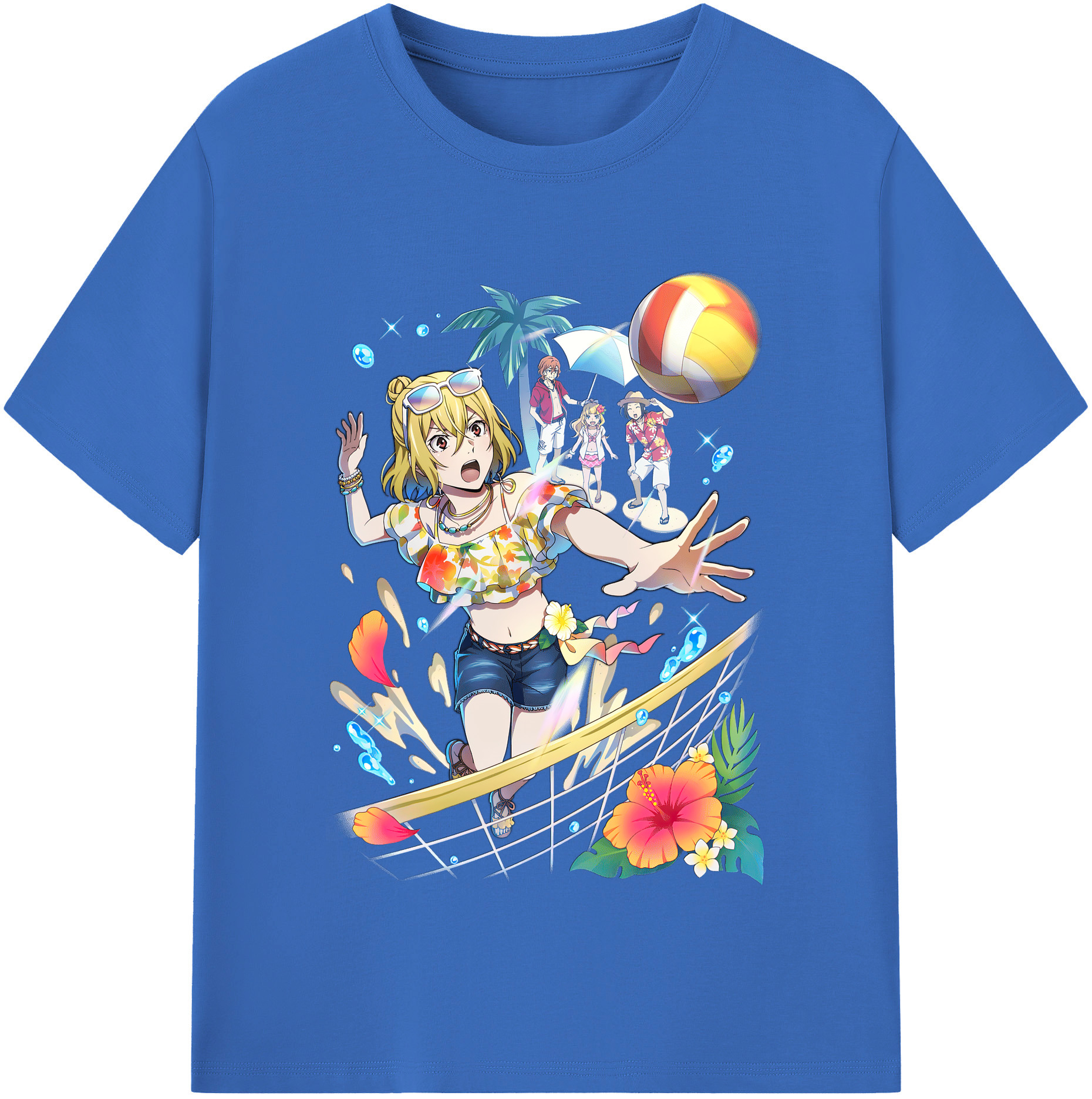 （画像用） 文豪ストレイドッグス Bungo Stray Dogs 綿100％半袖Tシャツ（フロントプリント）