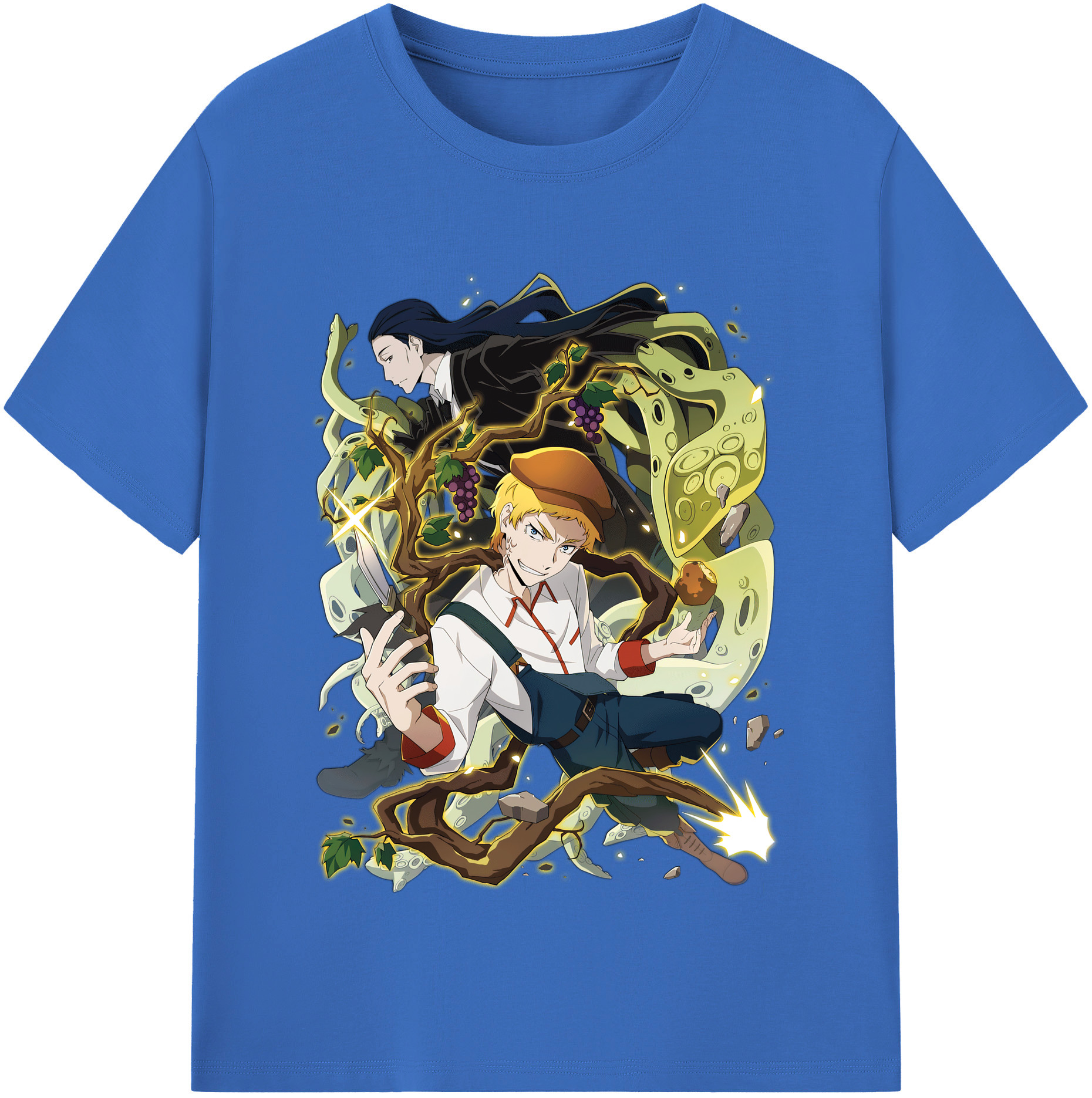 （画像用） 文豪ストレイドッグス Bungo Stray Dogs 綿100％半袖Tシャツ（フロントプリント）