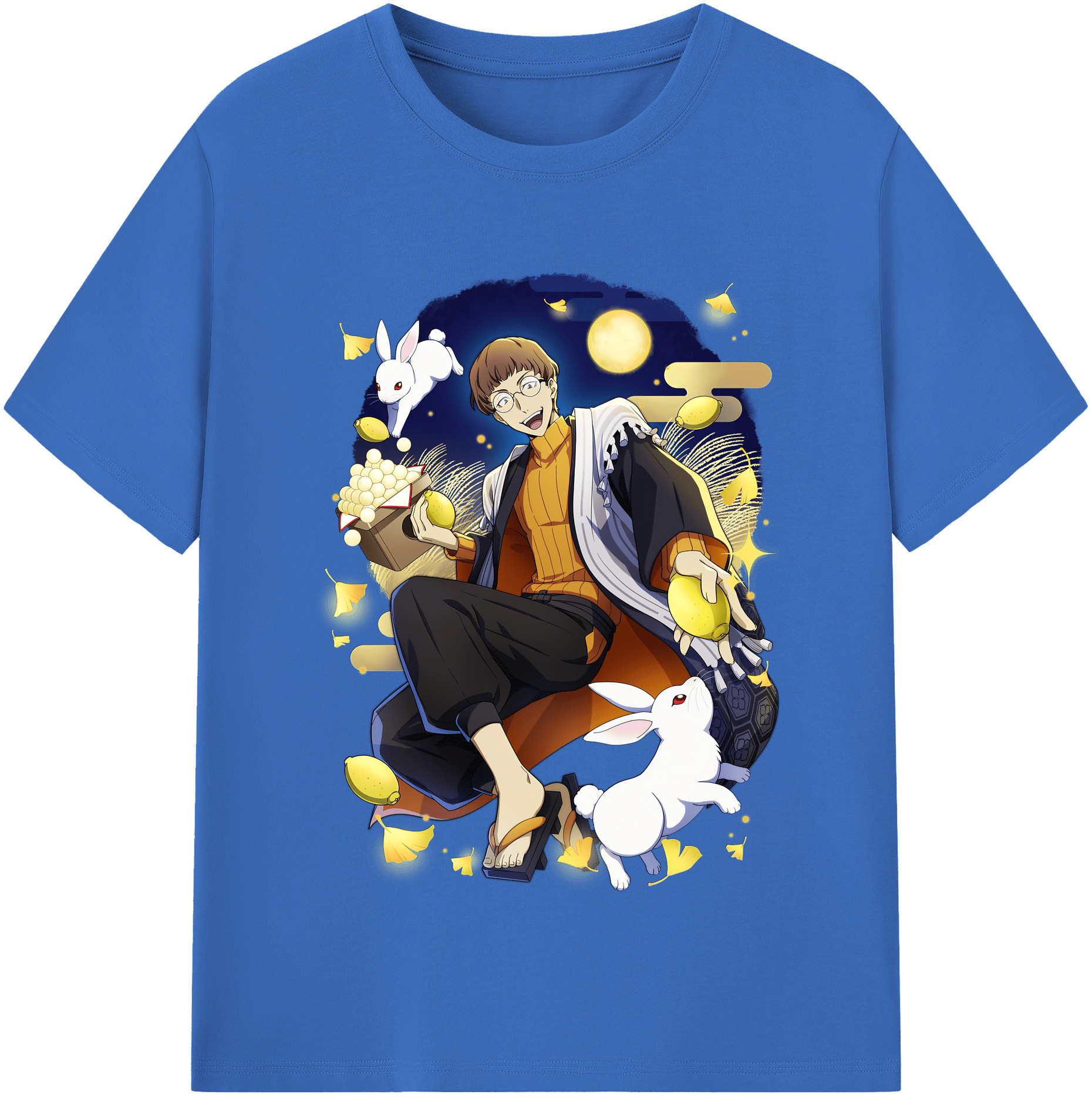 （画像用） 文豪ストレイドッグス Bungo Stray Dogs 綿100％半袖Tシャツ（フロントプリント）